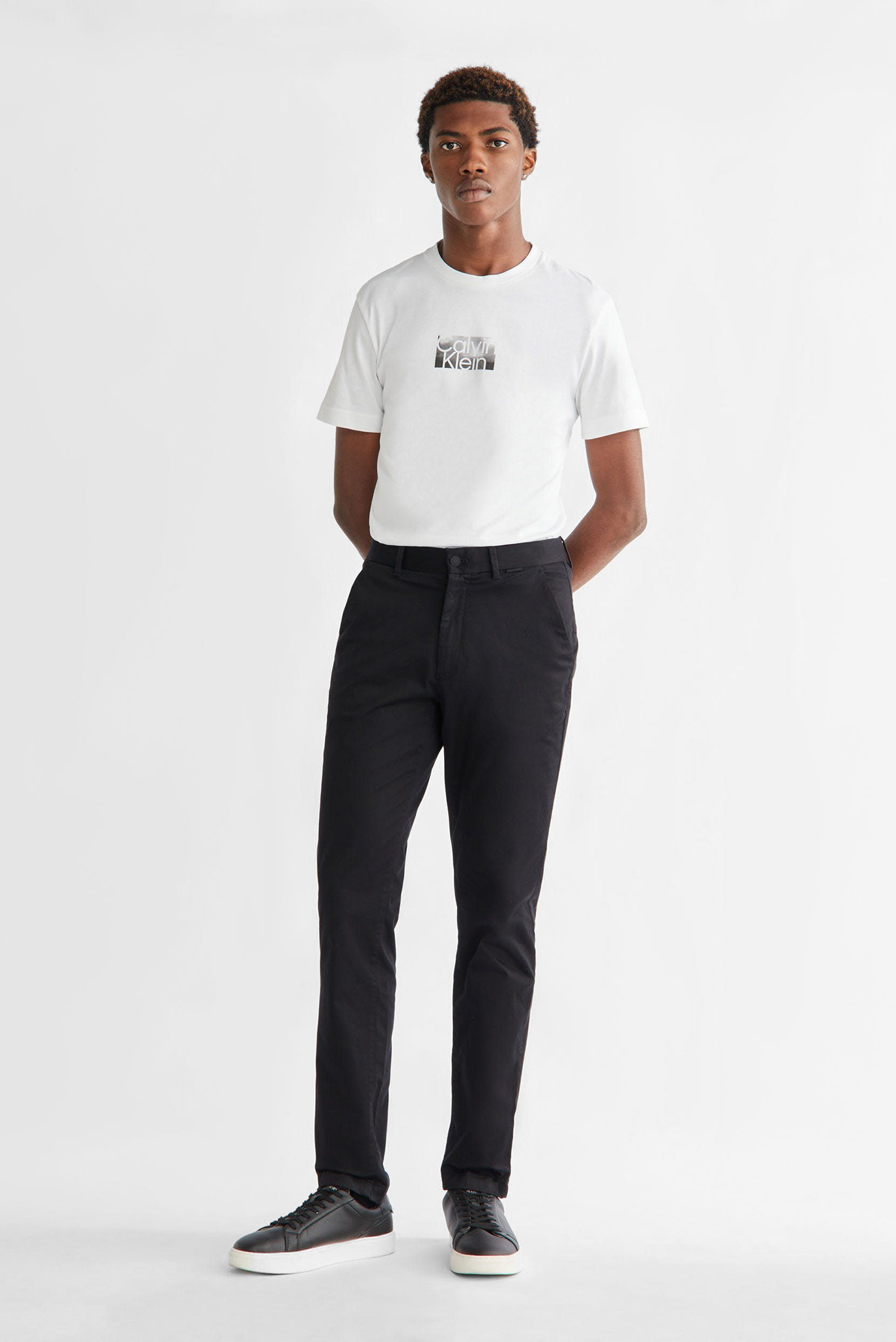 Штаны SATIN STRETCH SLIM CHINO 3