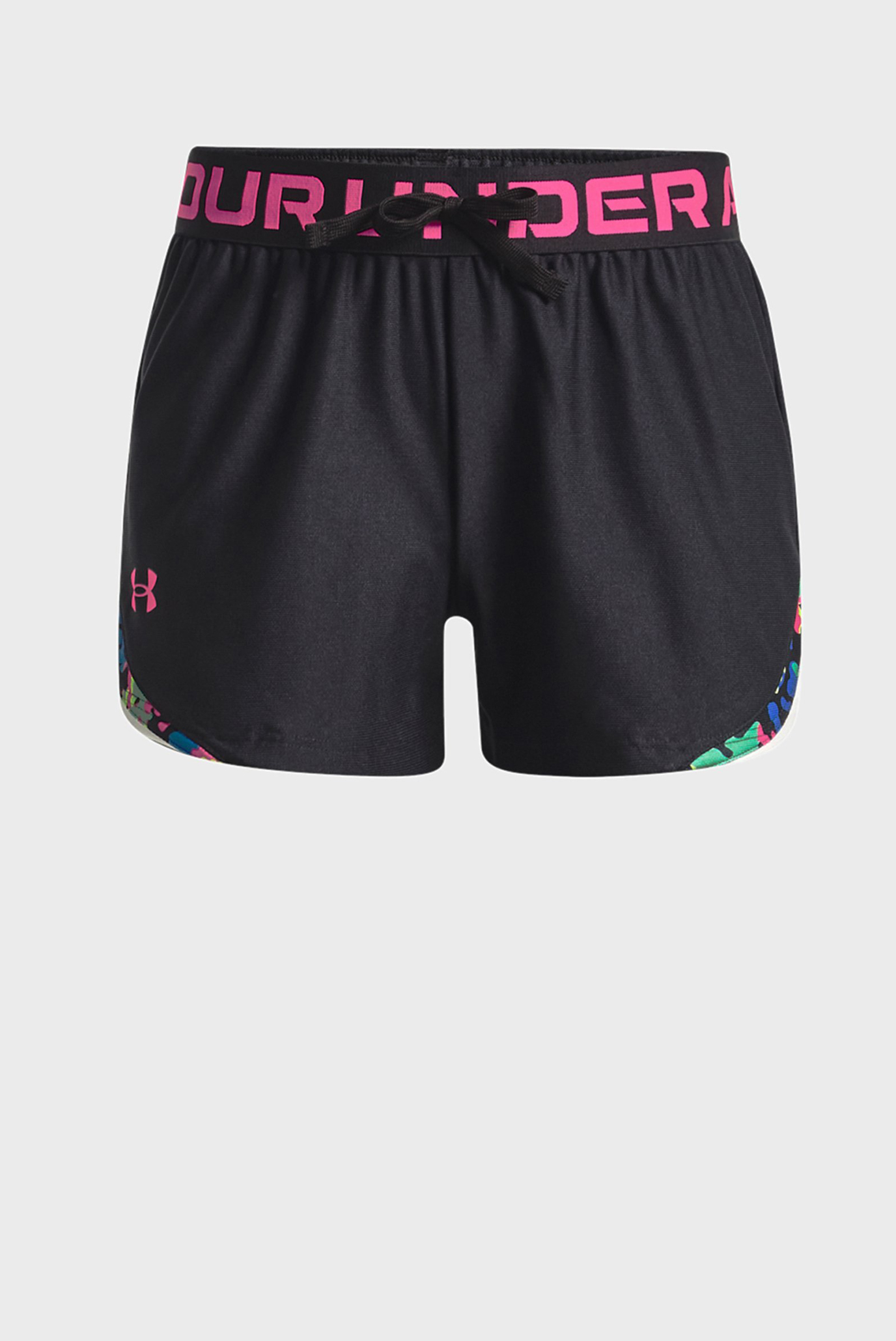 Детские черные шорты Play Up Tri Color Short 3