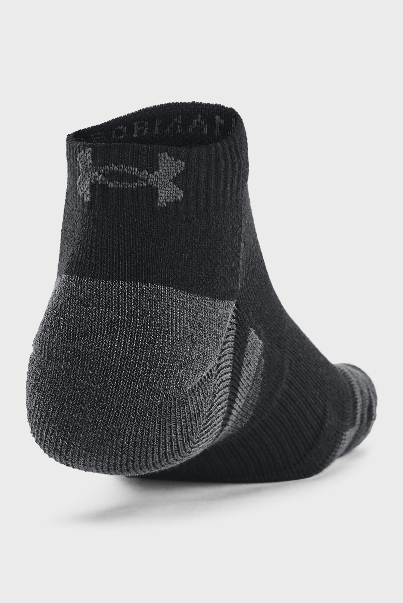 Черные носки (3 пары) UA Performance Tech 3pk LowUnder Armour Черные носки (3 пары) UA Performance Tech 3pk Low 4