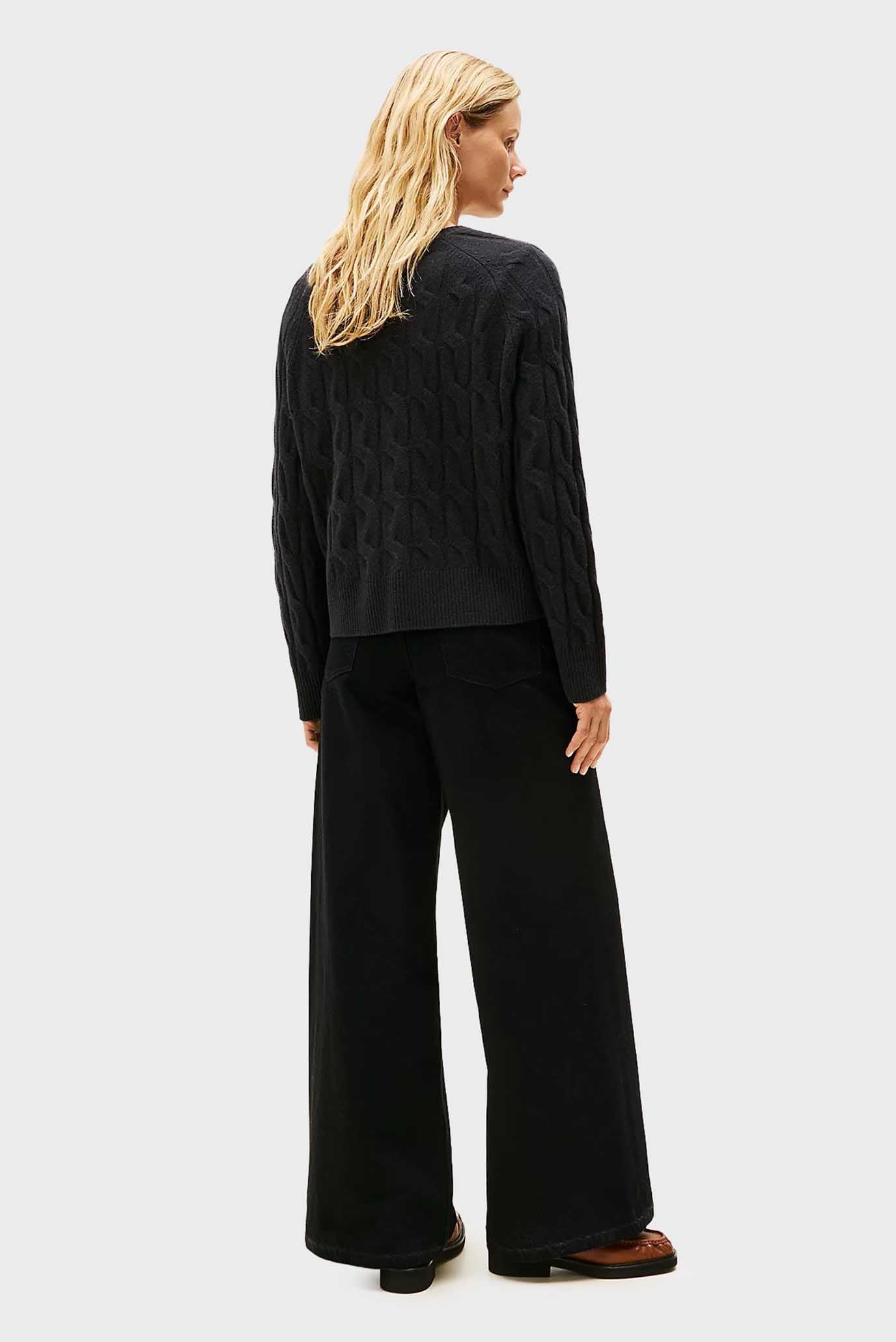 Свитер SOFT WOOL CABLE RLX C-NK SWT 3