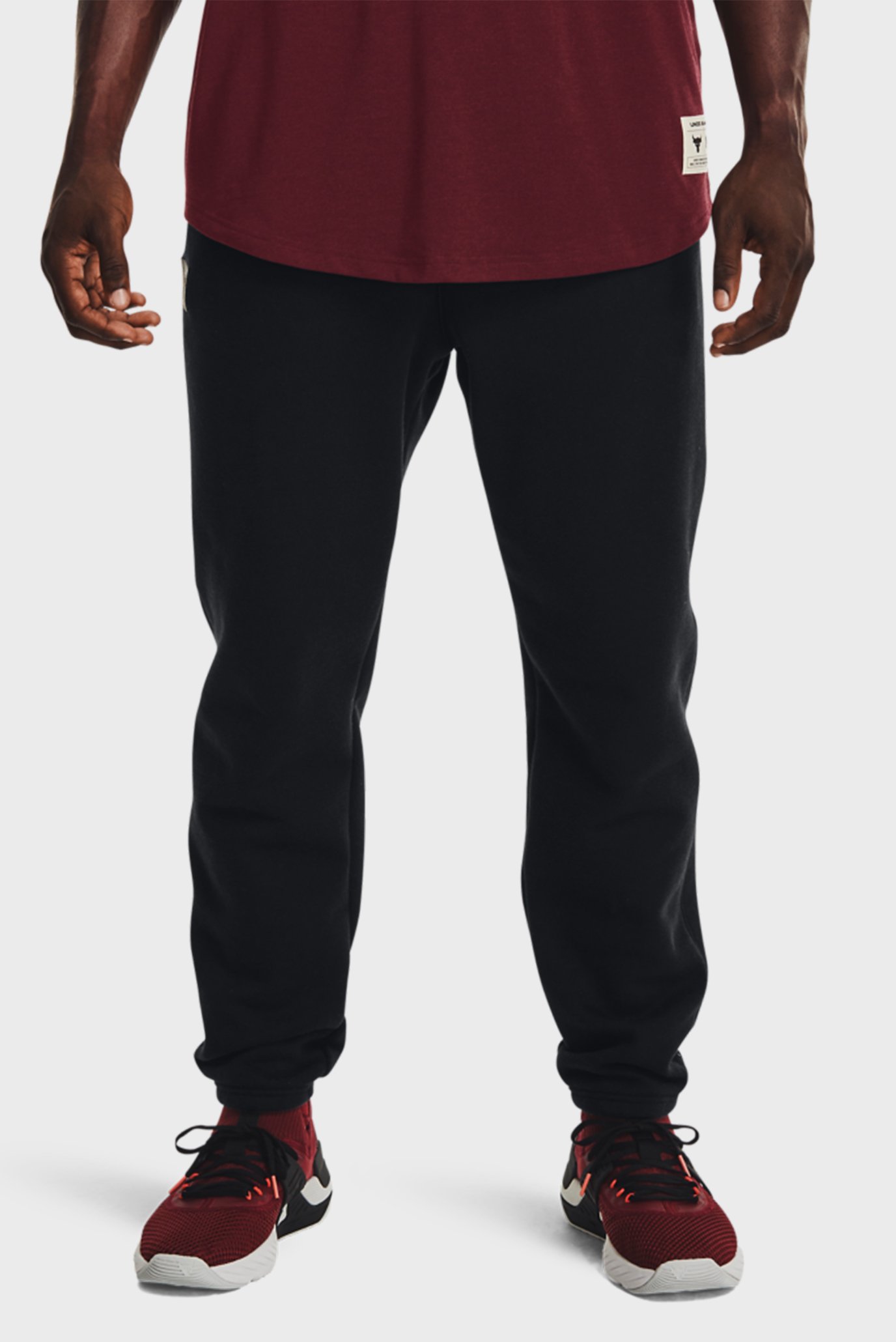 Мужские черные спортивные брюки UA Pjt Rck Originators Jgger 1
