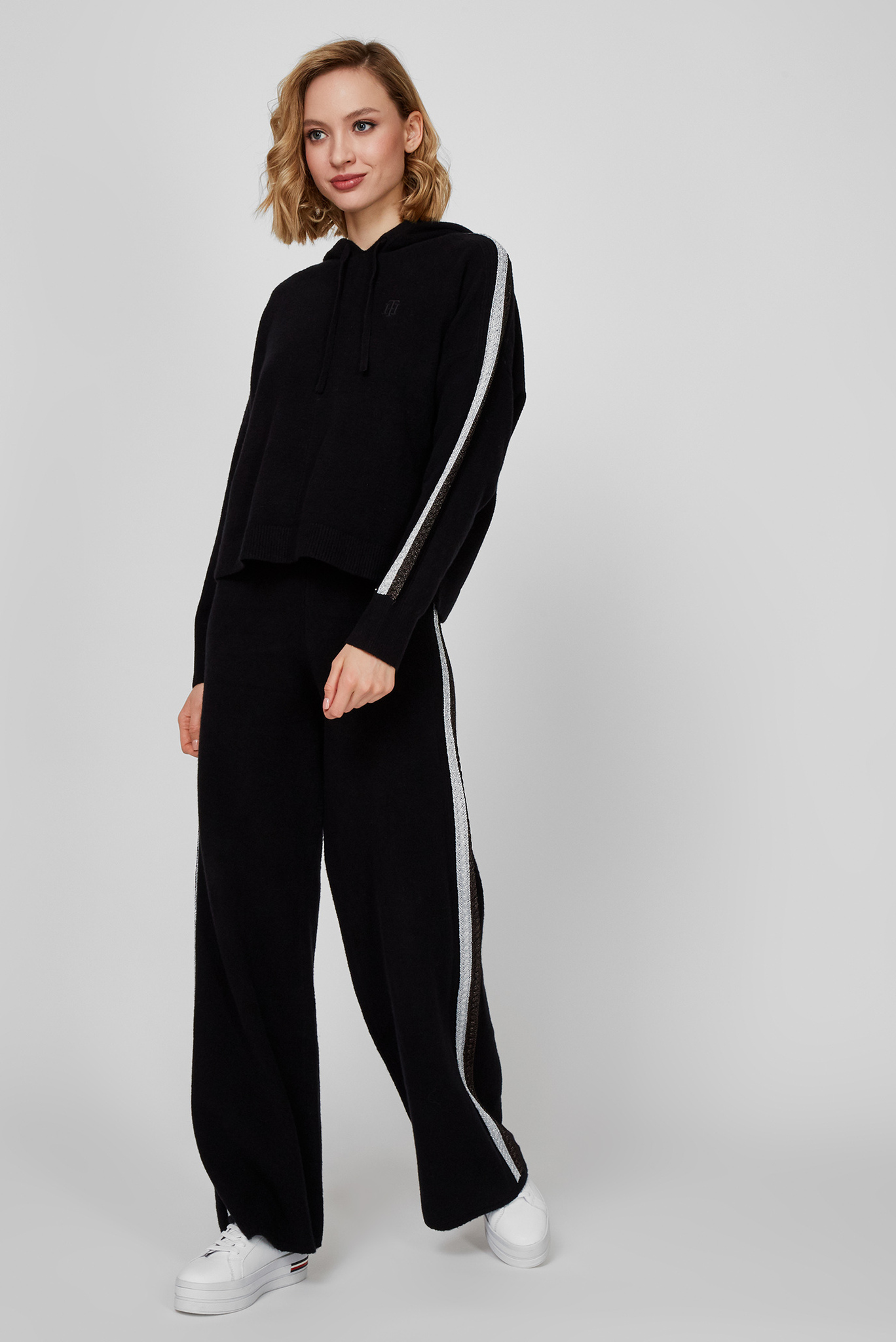 Женские черные спортивные брюки FLEX Tommy Hilfiger WW0WW32955 — FR Group