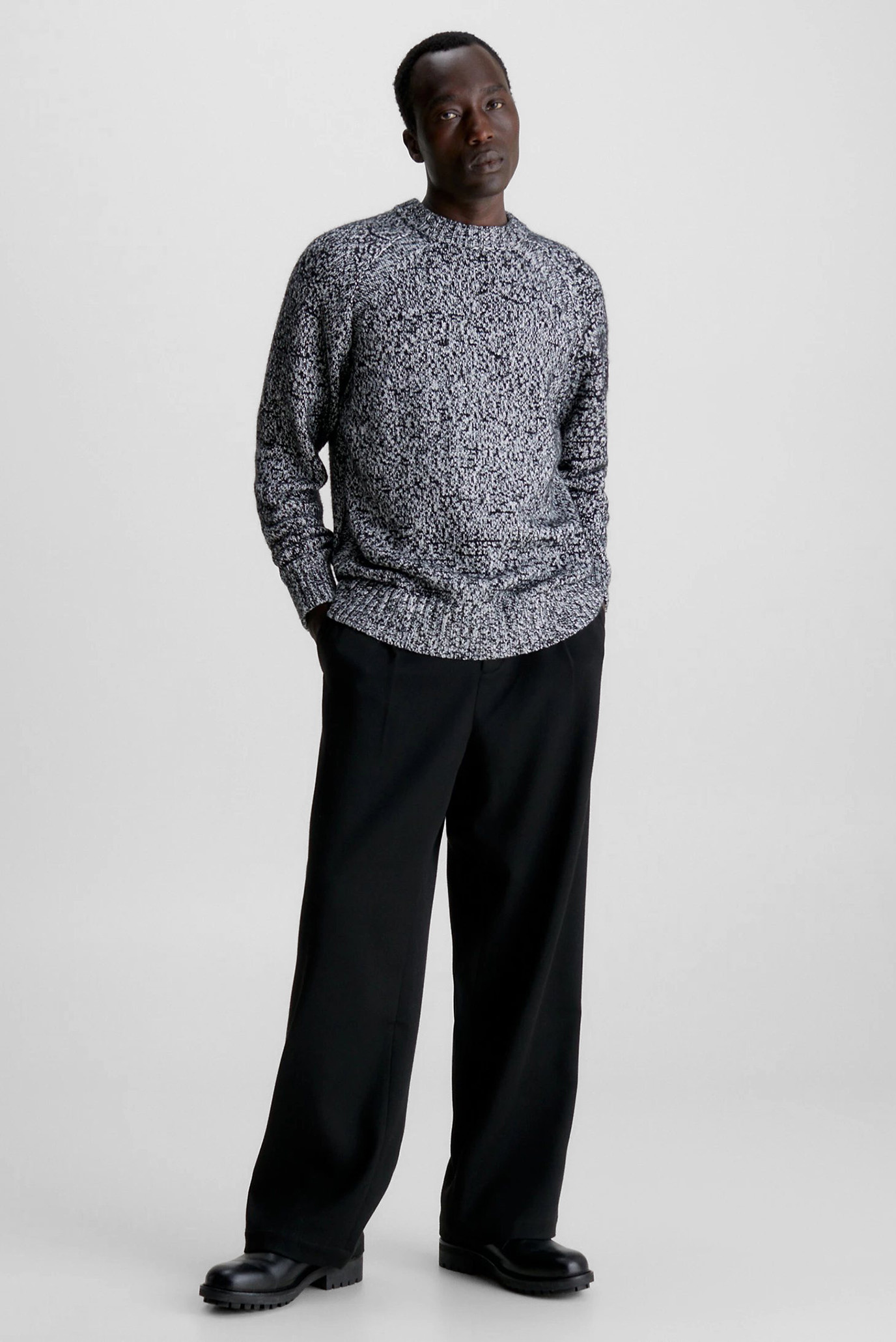 Свитер 2 COLOR WOOL BLEND CN SWEATER 3