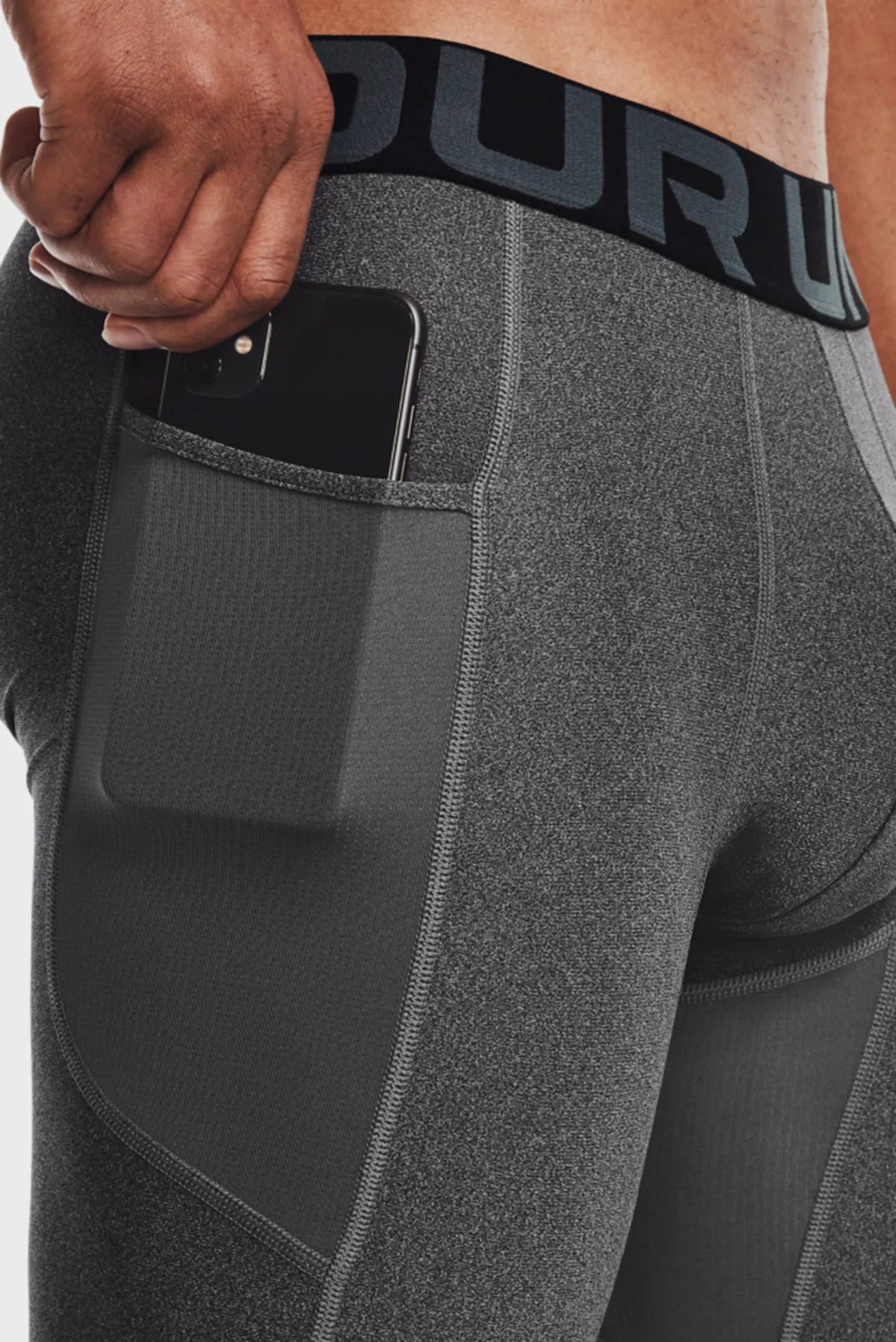 Мужские серые велосипедки UA HG Armour 4