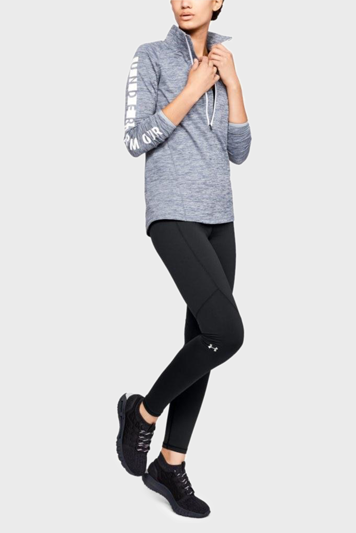 Женские черные тайтсы ColdGear® 8