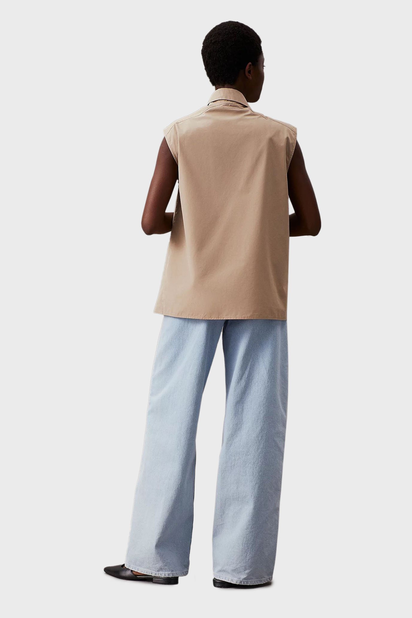 Джинсы HIGH RISE WIDE LIGHT BLUE 3