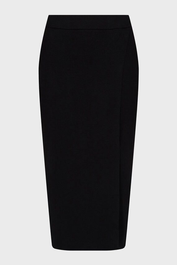 Юбка RIB FITTED SKIRT