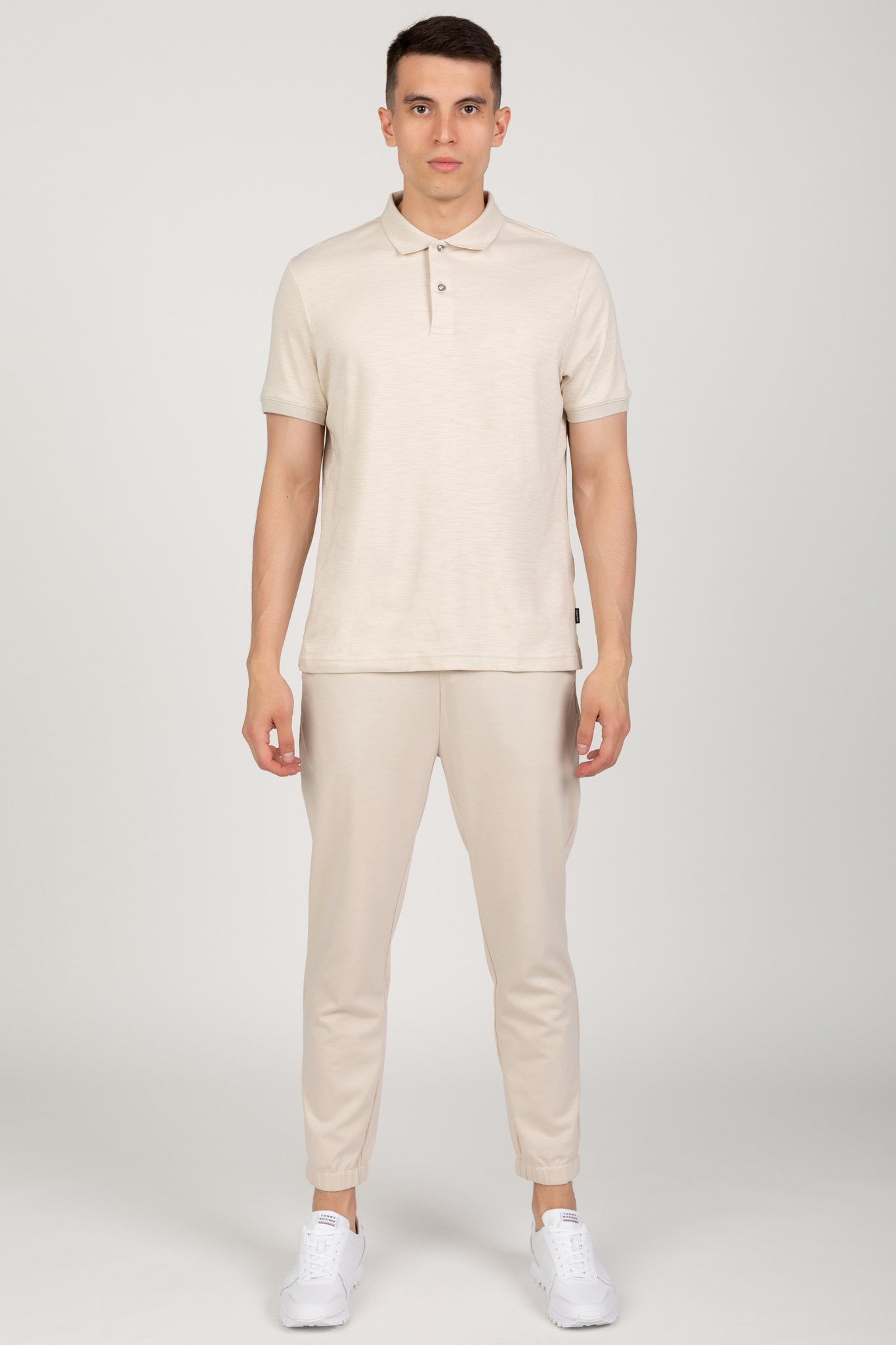 Поло SUPIMA SLUB LOGO COLLAR POLO Calvin Klein Поло SUPIMA SLUB LOGO COLLAR POLO 5