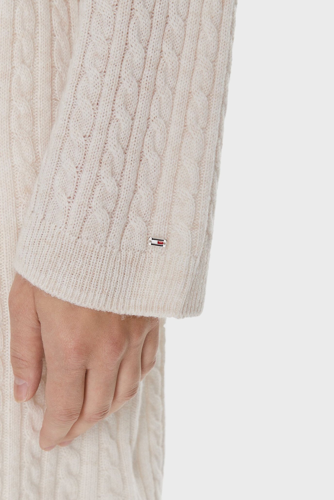 Платье SOFT WOOL AO CABLE C-NK DRESS 6