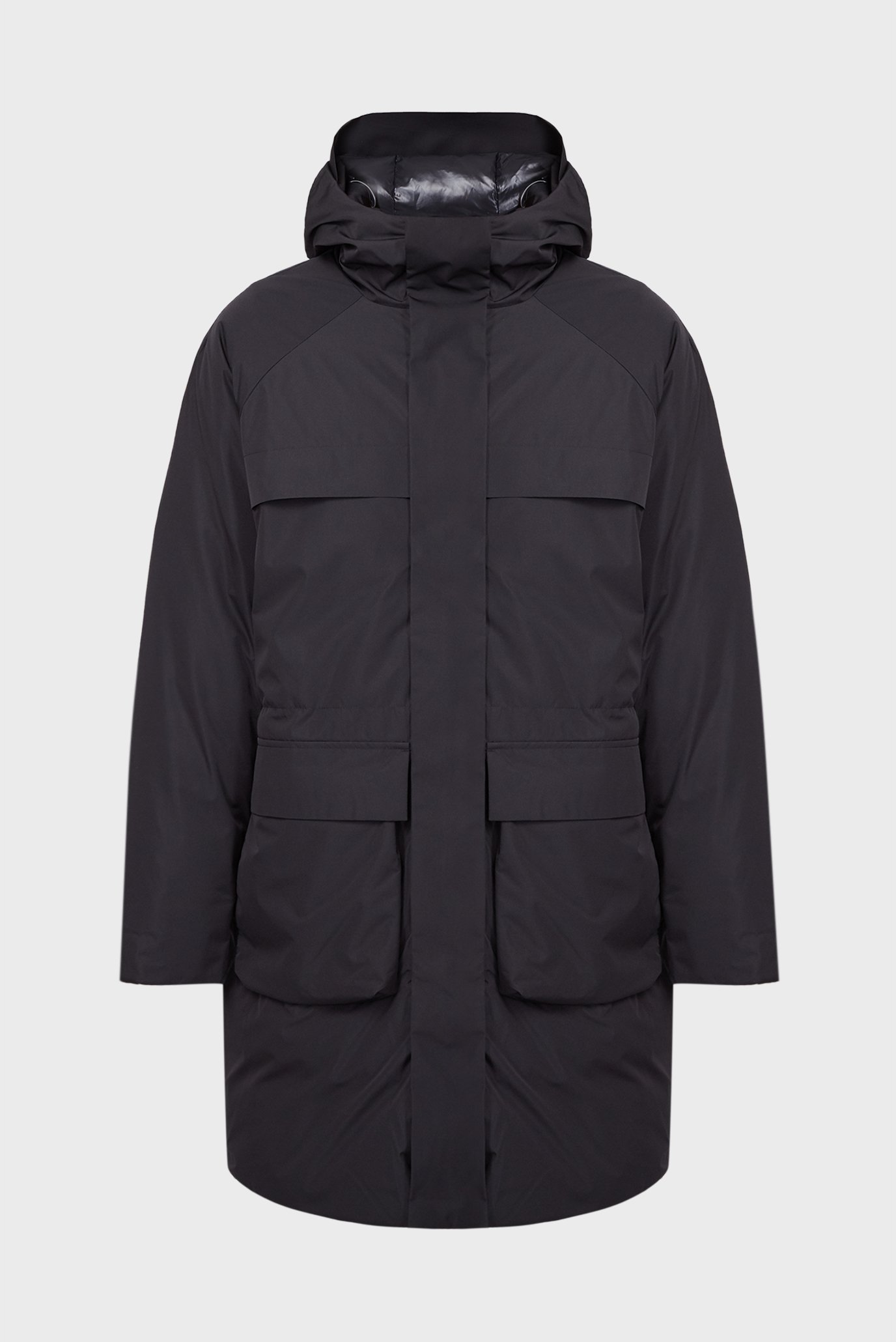 Мужская черная пуховая парка PADDED MEMBRANE PARKA 4