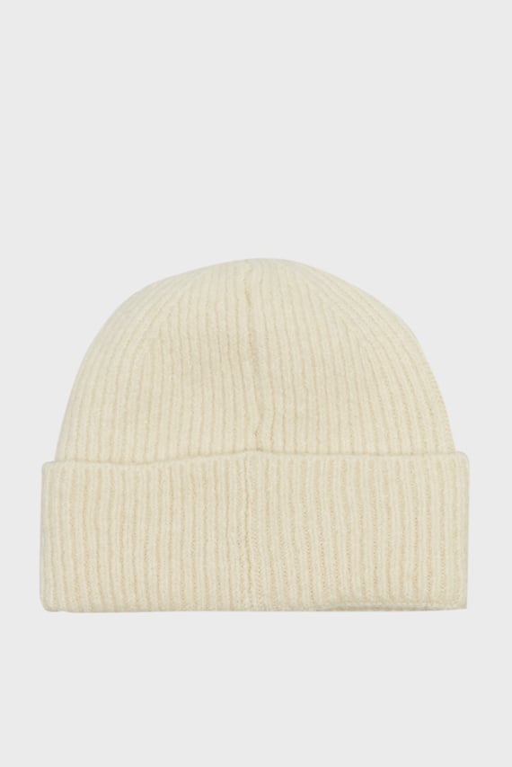 Женская белая шапка CITY NYLON