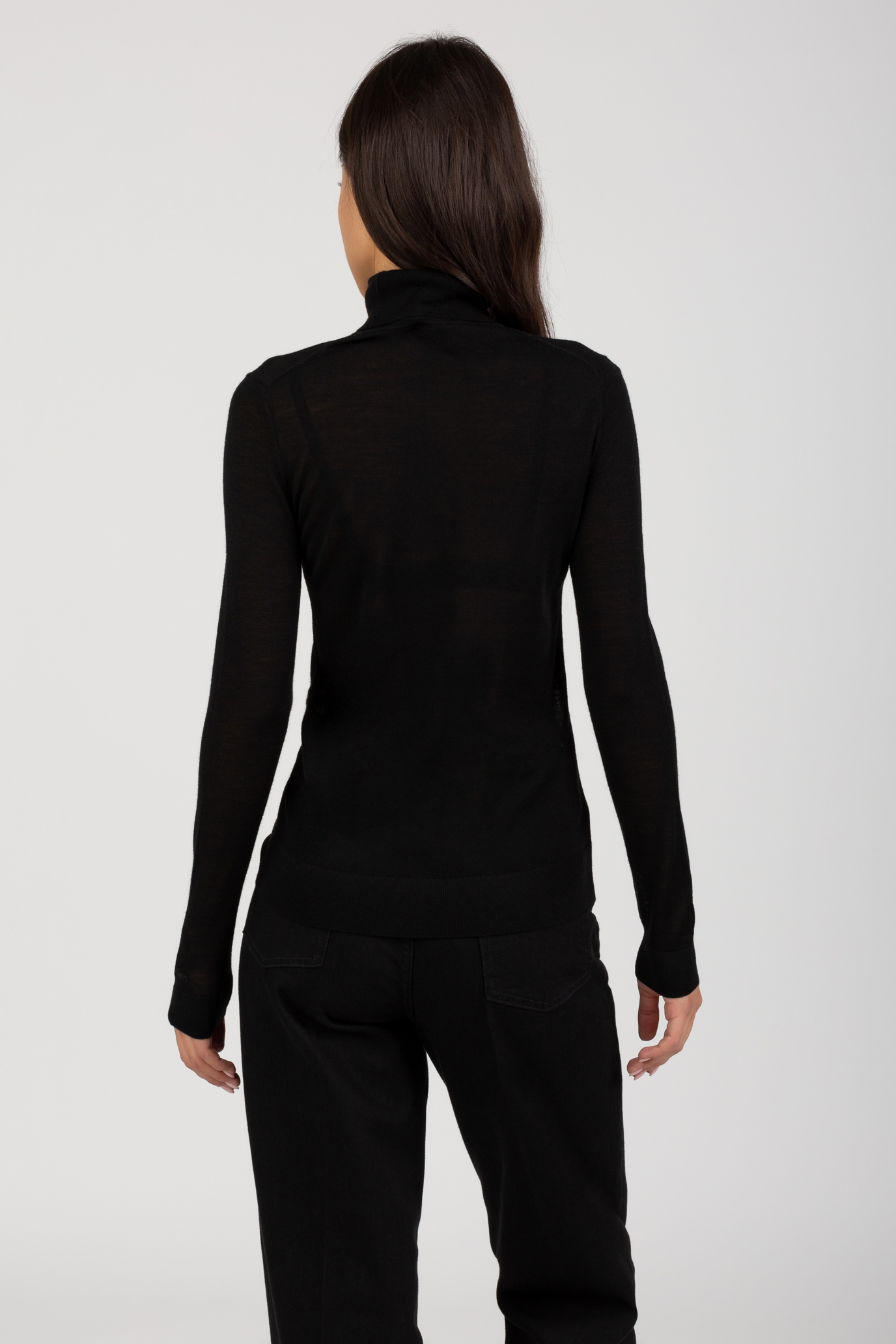 Гольф EXTRA FINE WOOL ROLL NK SWEATER 3