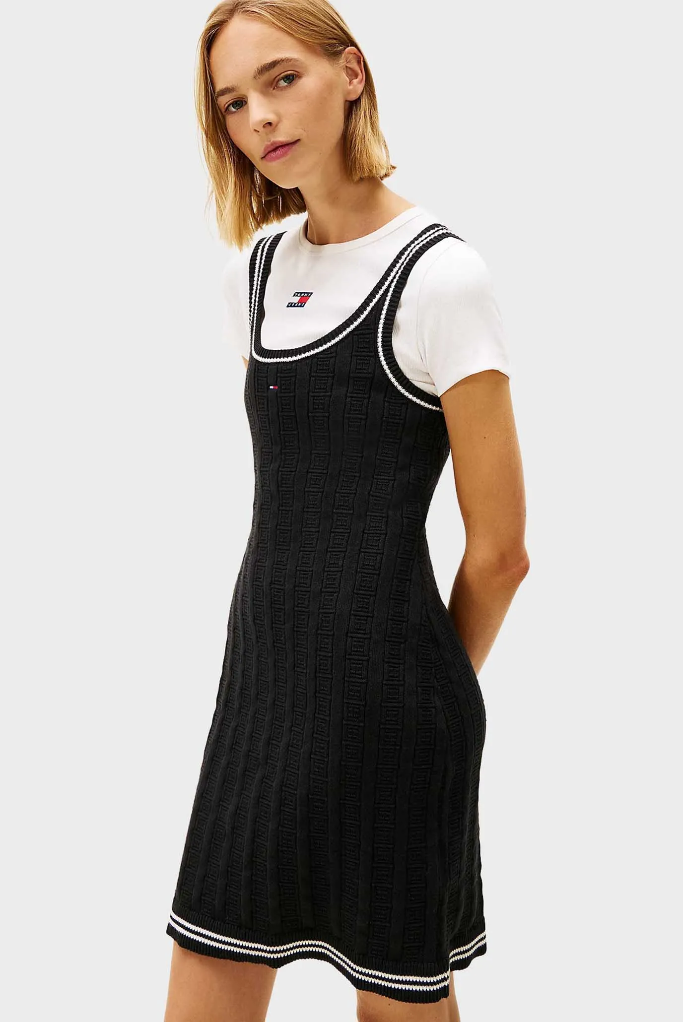 Платье TJW FLAG CABLE SWEATER DRESS 4