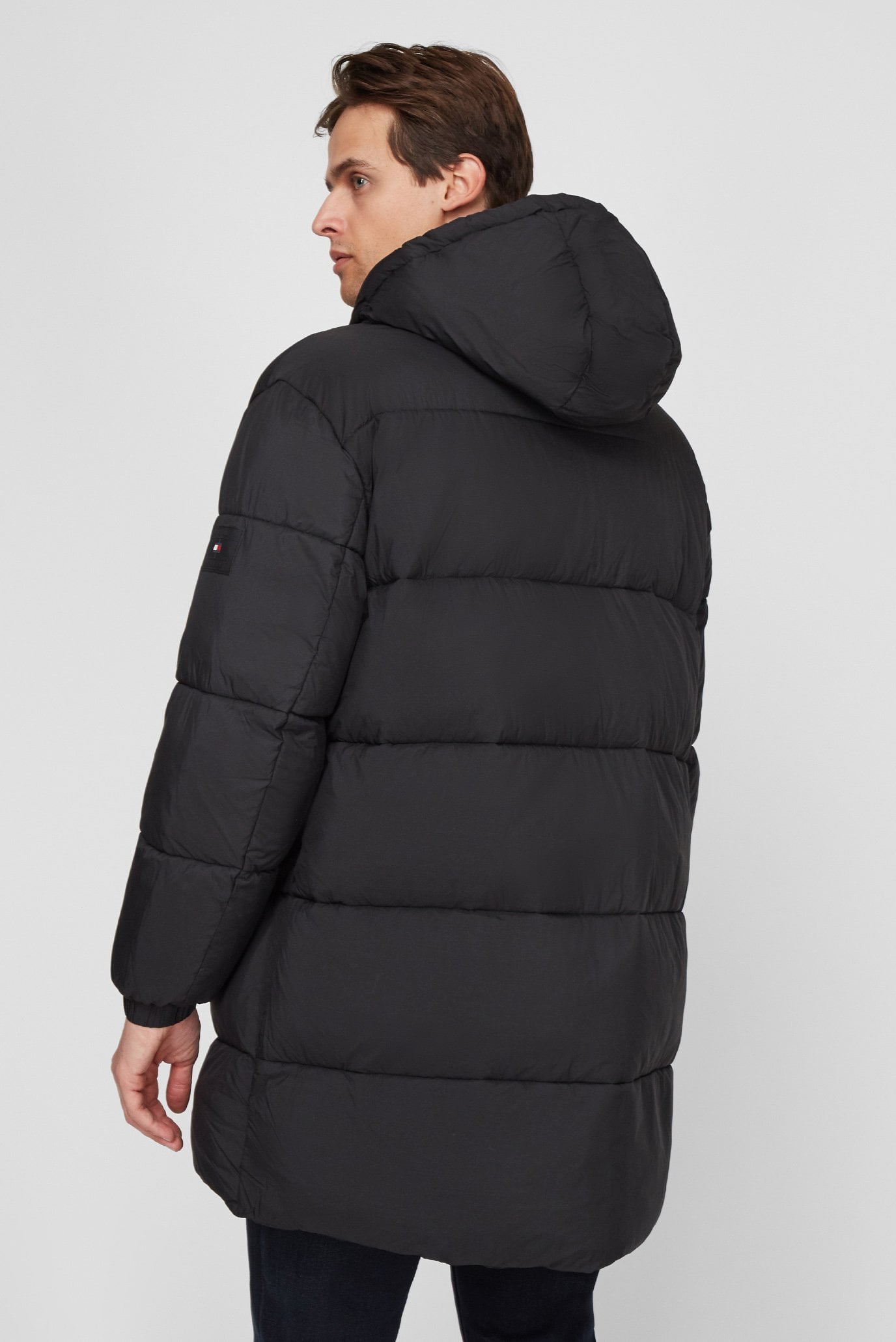 Мужская черная куртка HIGH LOFT PARKA 4