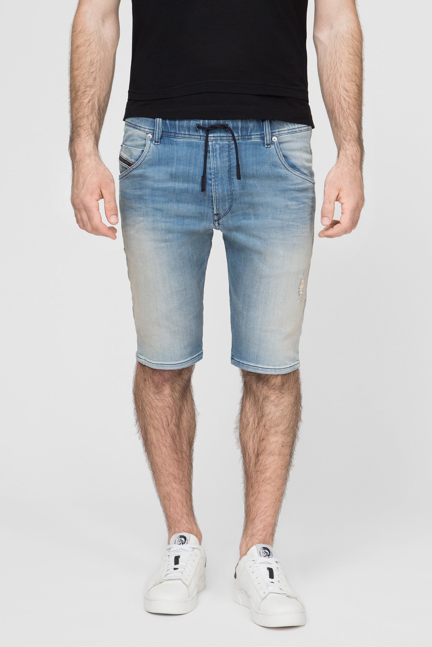 Мужские голубые джинсовые шорты D-KROOSHORT-T 1