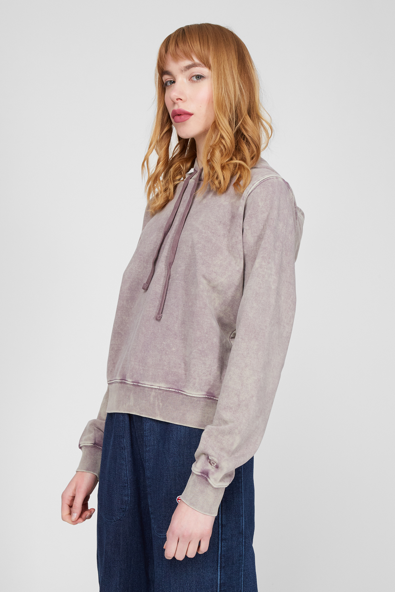 Женское серое худи REGGY-HOOD-C10 8