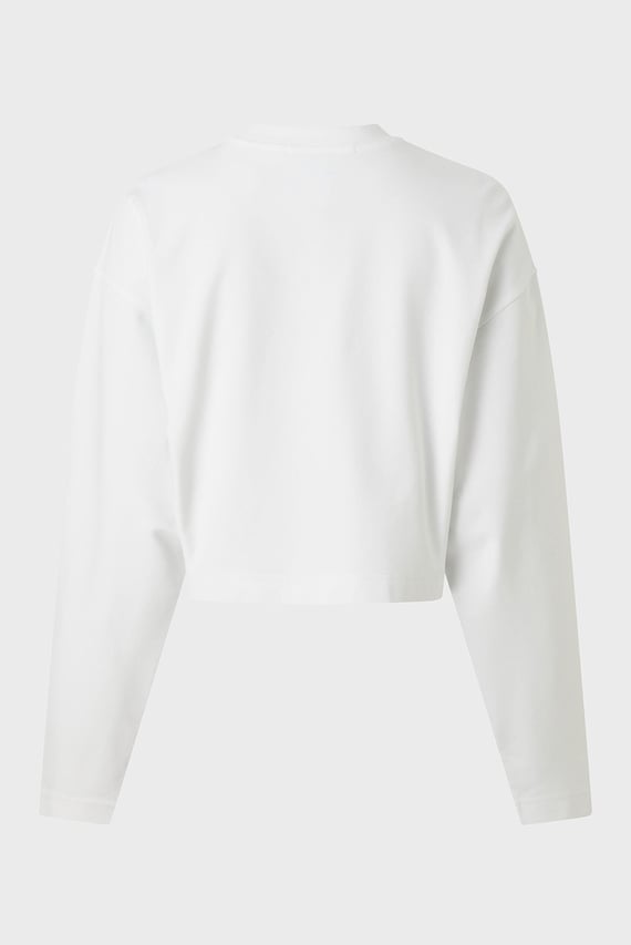 Лонгслив MILANO CROPPED RELAXED CREWNECK