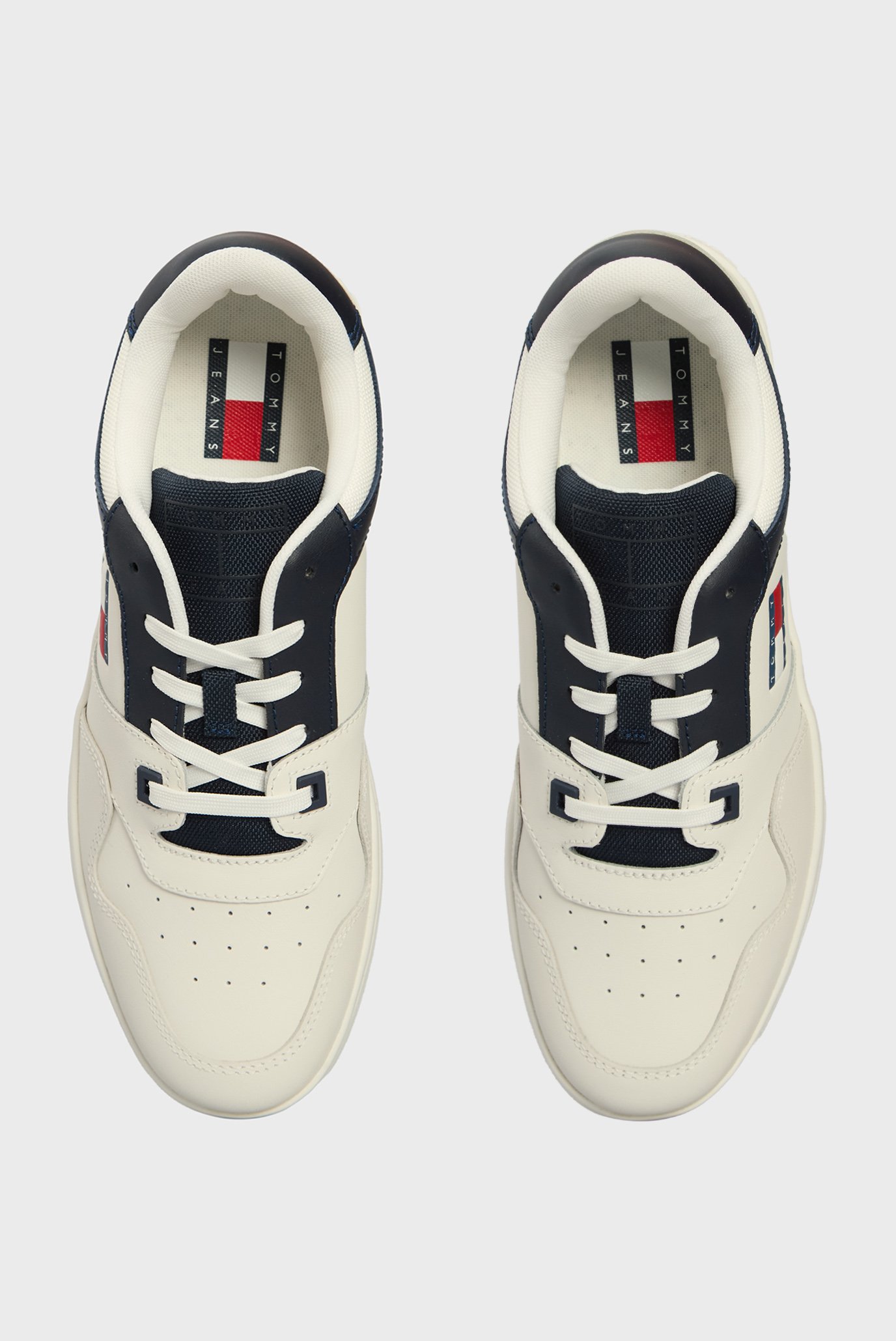 Мужские белые кожаные сникерсы (NEW) TJM RETRO BASKET ESS 4