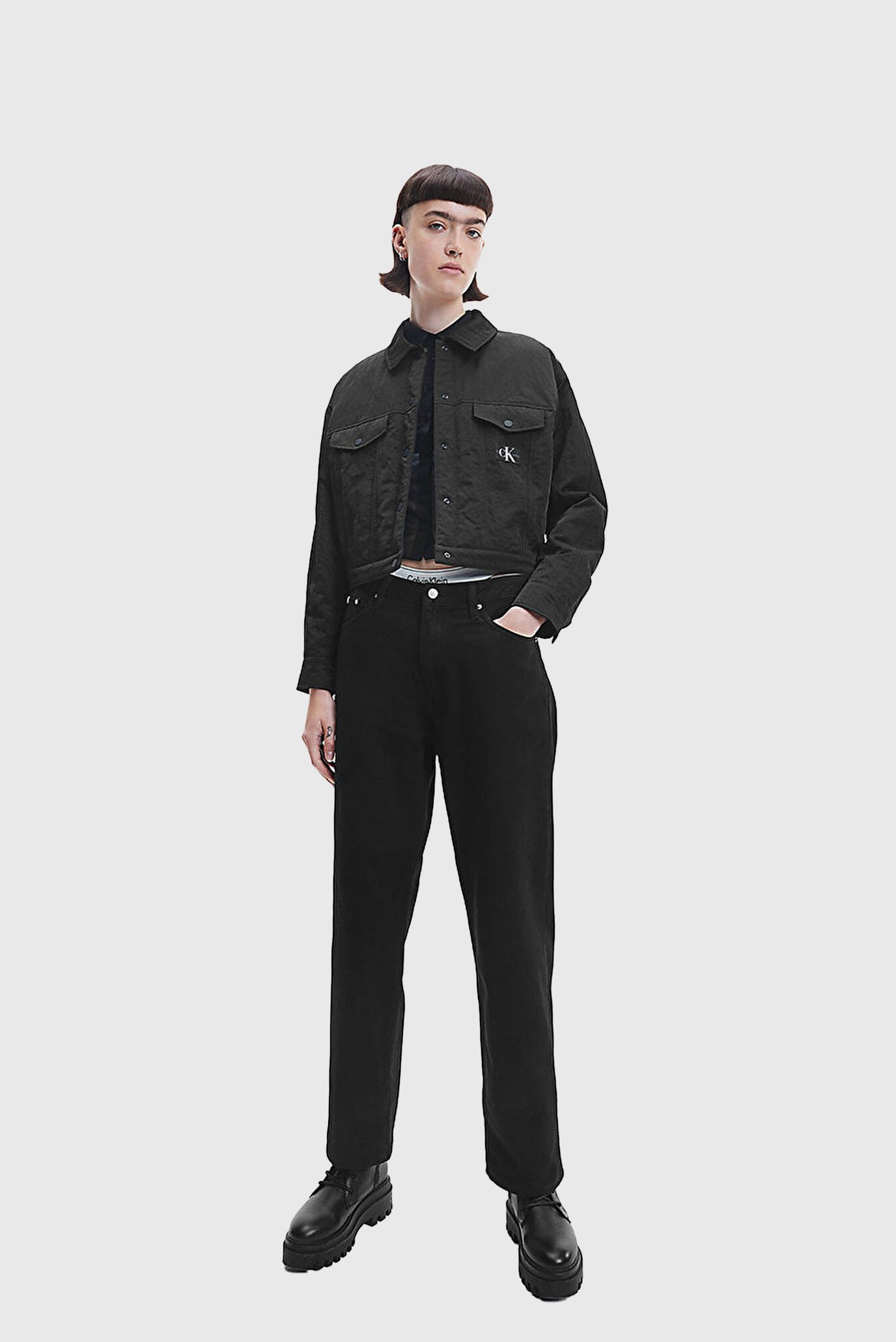 Ветровка CRINKLE NYLON SHORT TRUCKER 2