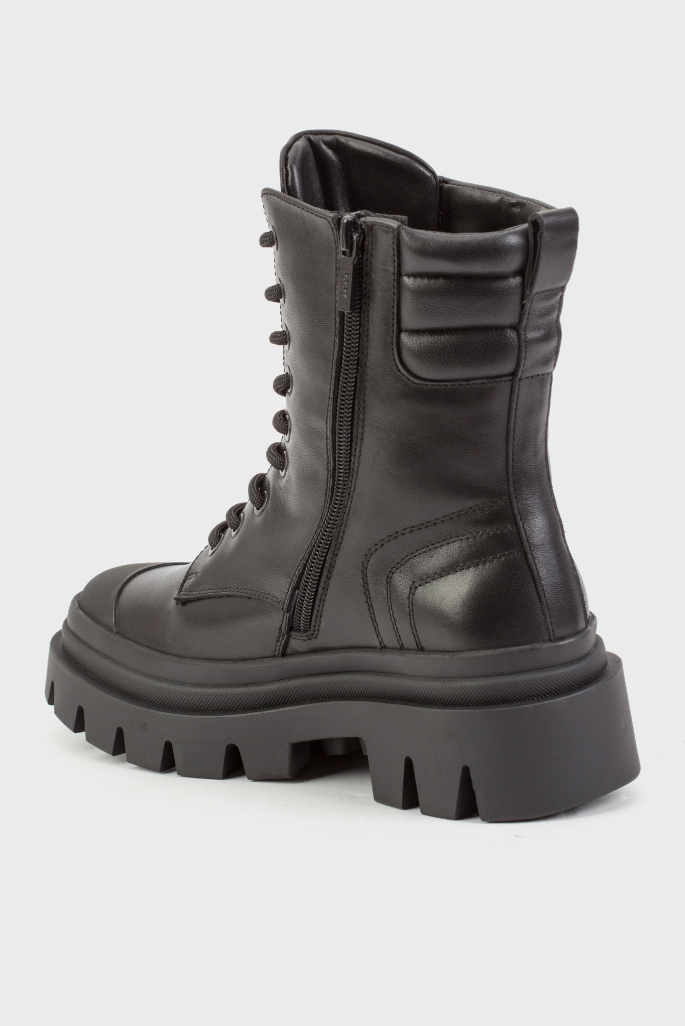 Женские черные кожаные ботинки Boltonia 3