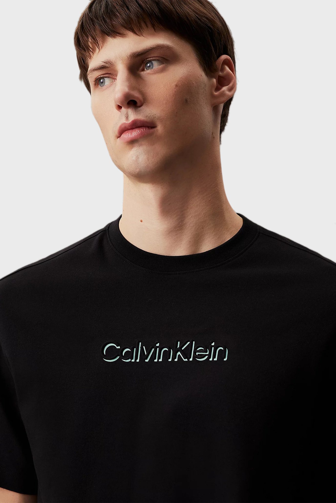 Мужская черная футболка SHADOW EMBOSSED LOGO 5