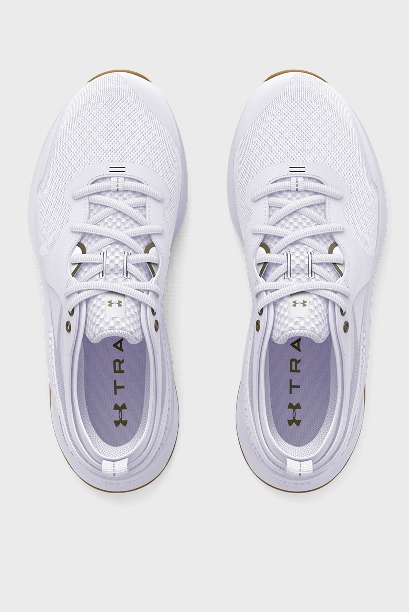 Женские белые кроссовки UA W HOVR Omnia MTLC Under Armour Женские белые кроссовки UA W HOVR Omnia MTLC 4