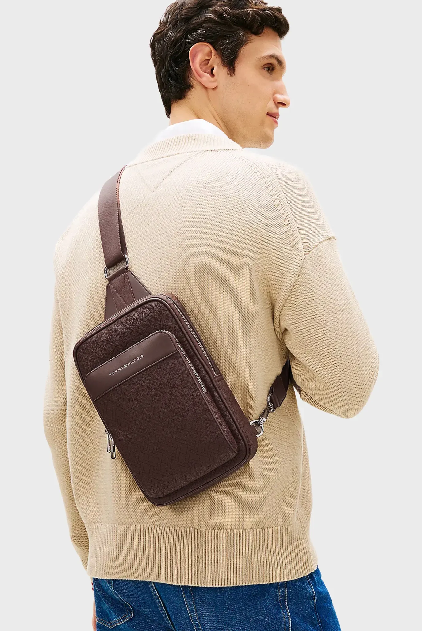 Сумка TH FLAG MONOGRAM SLING PACK 6