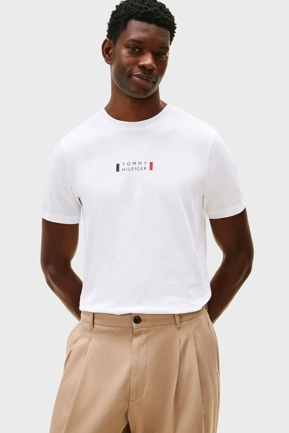 Футболка BRAND LOVE SMALL CENTER TEE Tommy Hilfiger