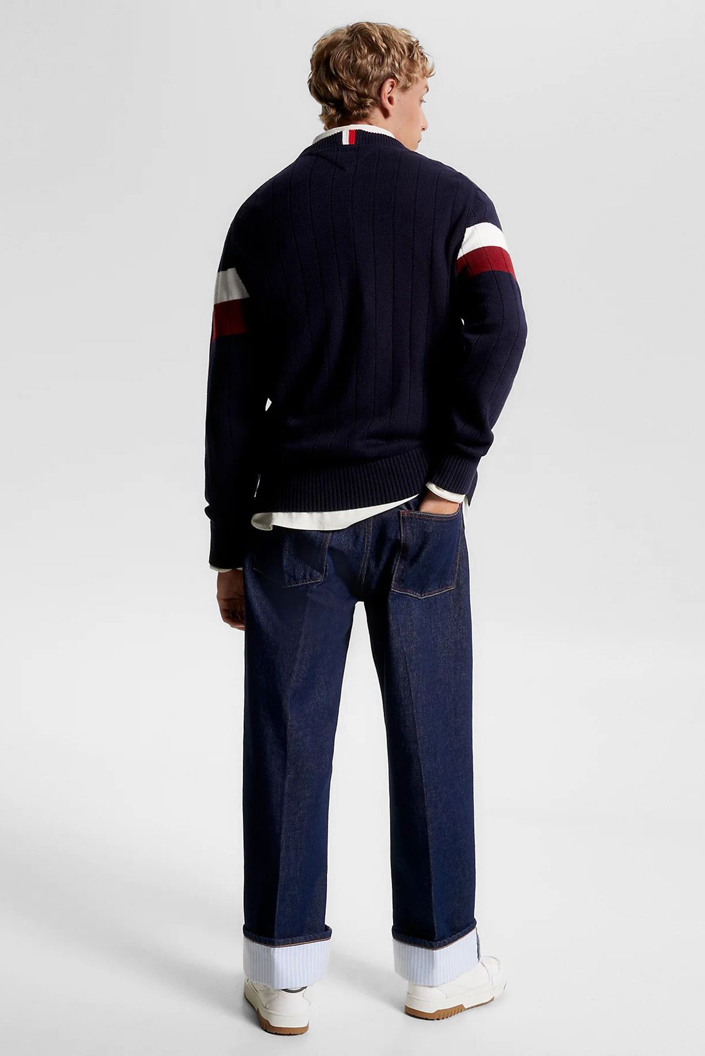 Свитер COLOURBLOCK STRUCTURE C NECK 3