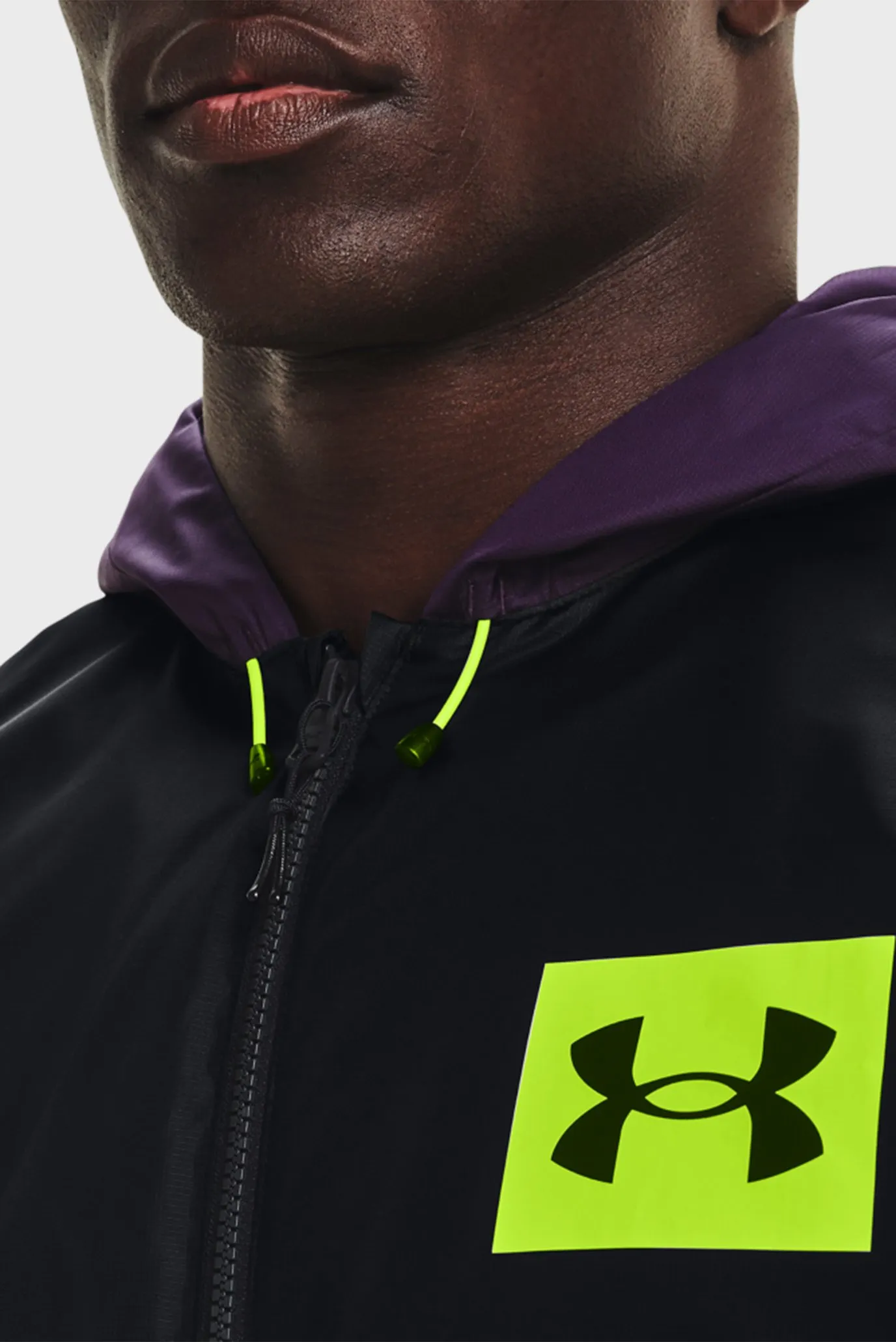 Мужская черная ветровка UA SUMMIT WIND JACKET 4