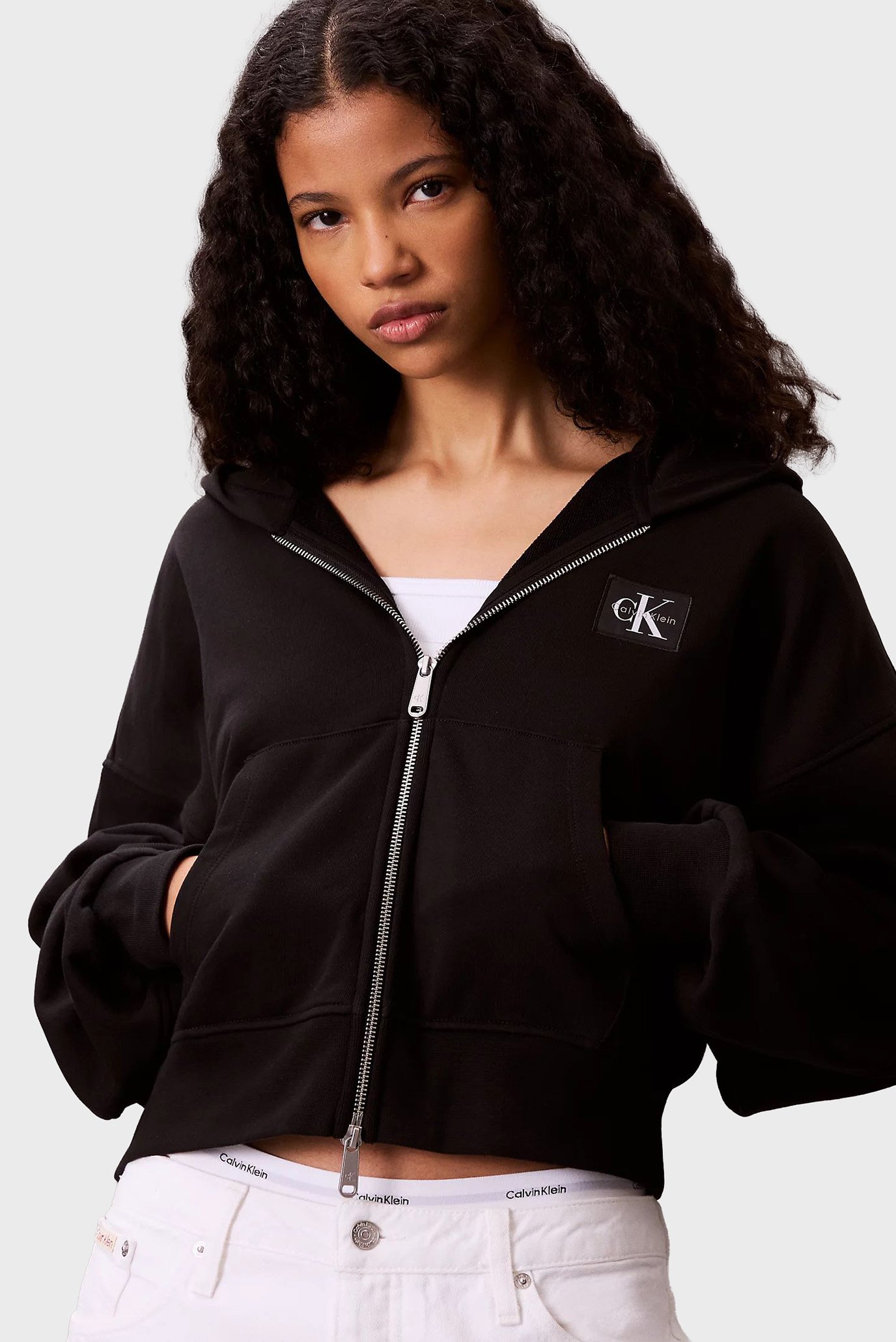 Реглан/A- FRENCH TERRY BADGE LOGO FZ HO 4