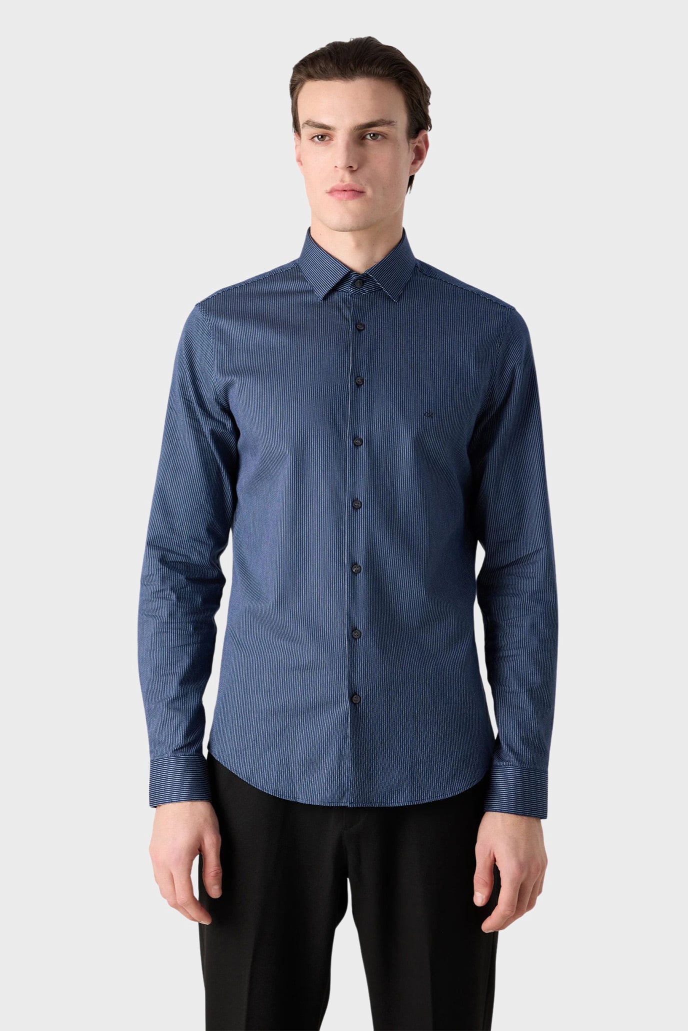 Рубашка BUSINESS STRIPE SLIM SHIRT 4