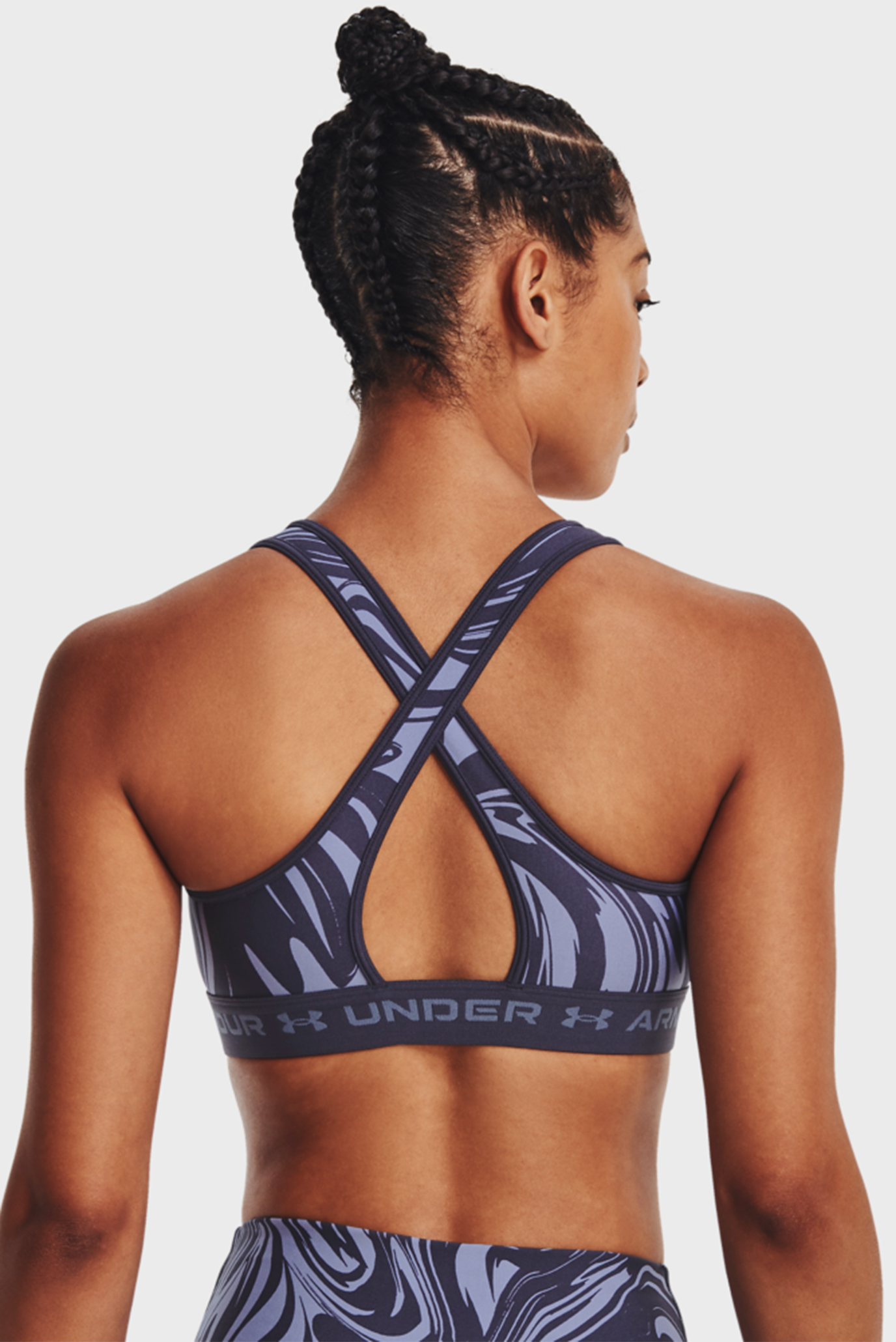 Топ UA Crossback Mid Print 2