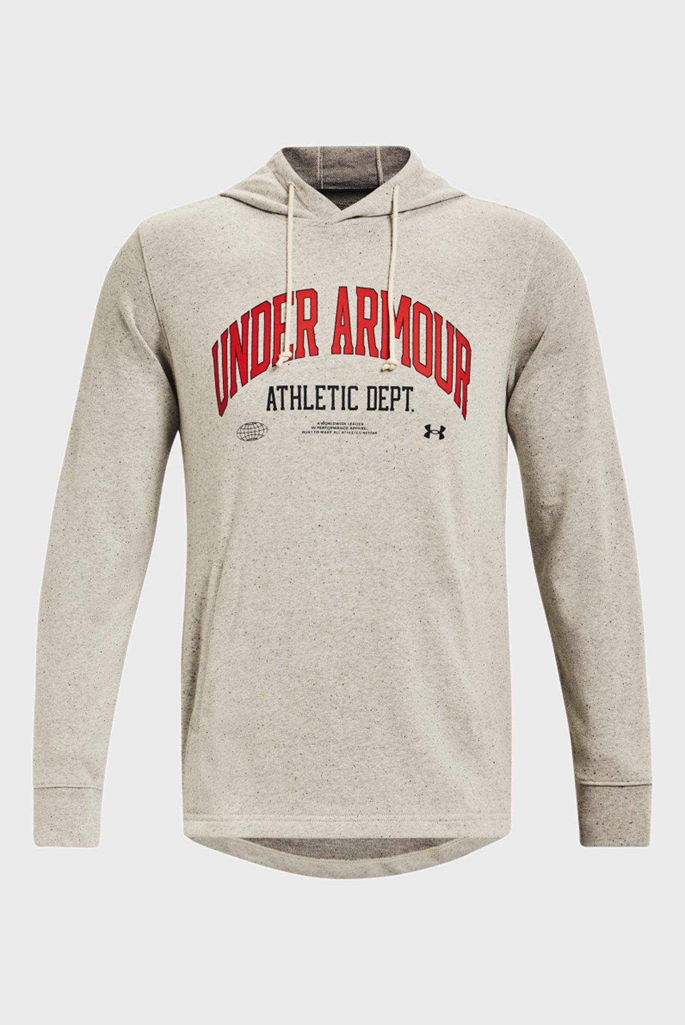 Мужское бежевое худи UA Rival Try Athlc Dept HD Under Armour Мужское бежевое худи UA Rival Try Athlc Dept HD 10