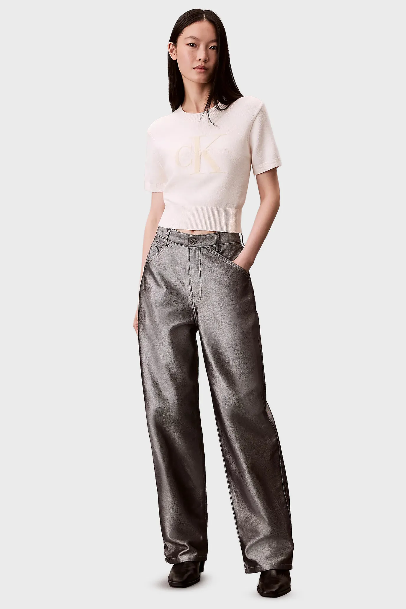 Топ CHUNKY COTTON GRAPHIC VEST 2