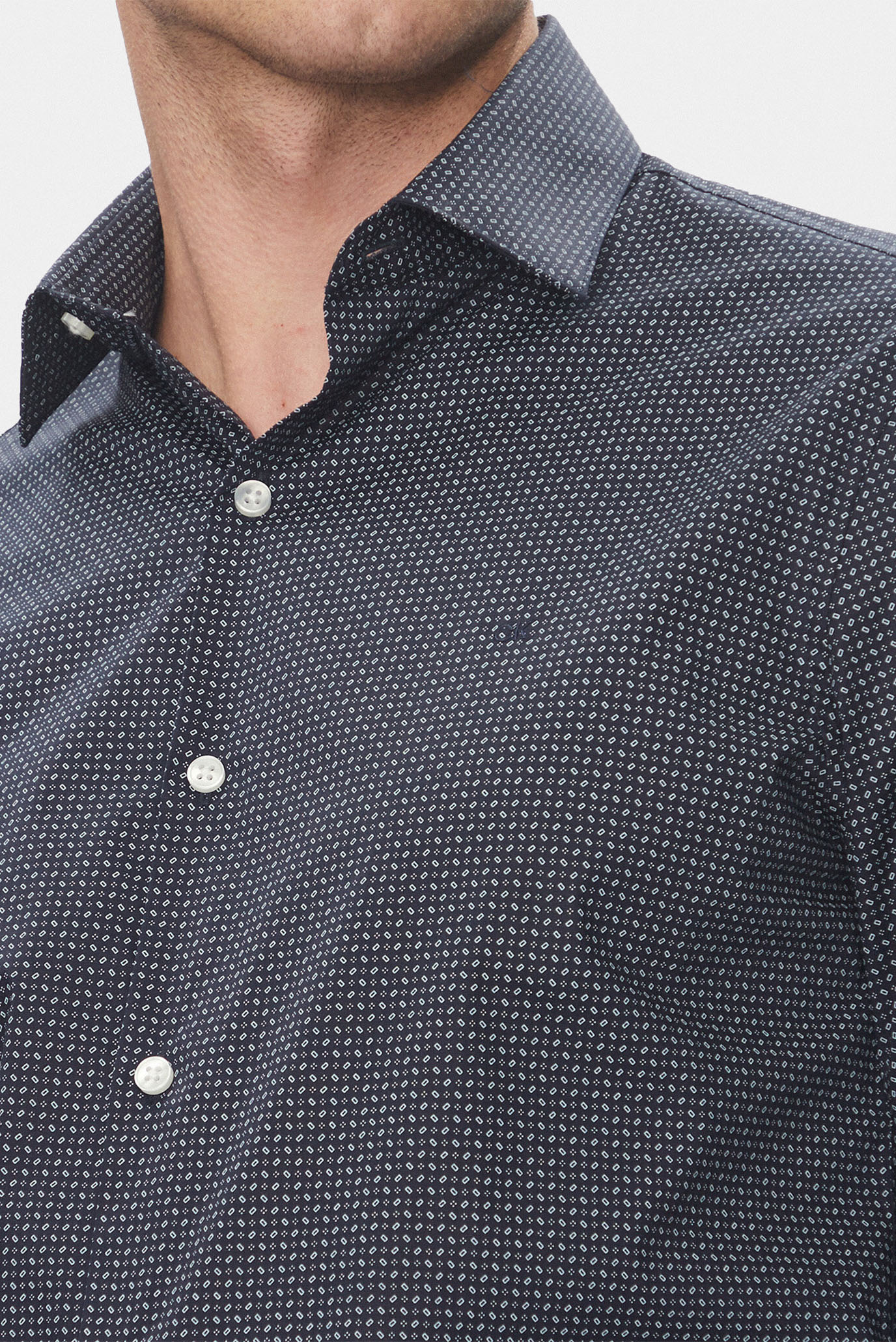 Рубашка SLM ENT CLS STR PRT 3