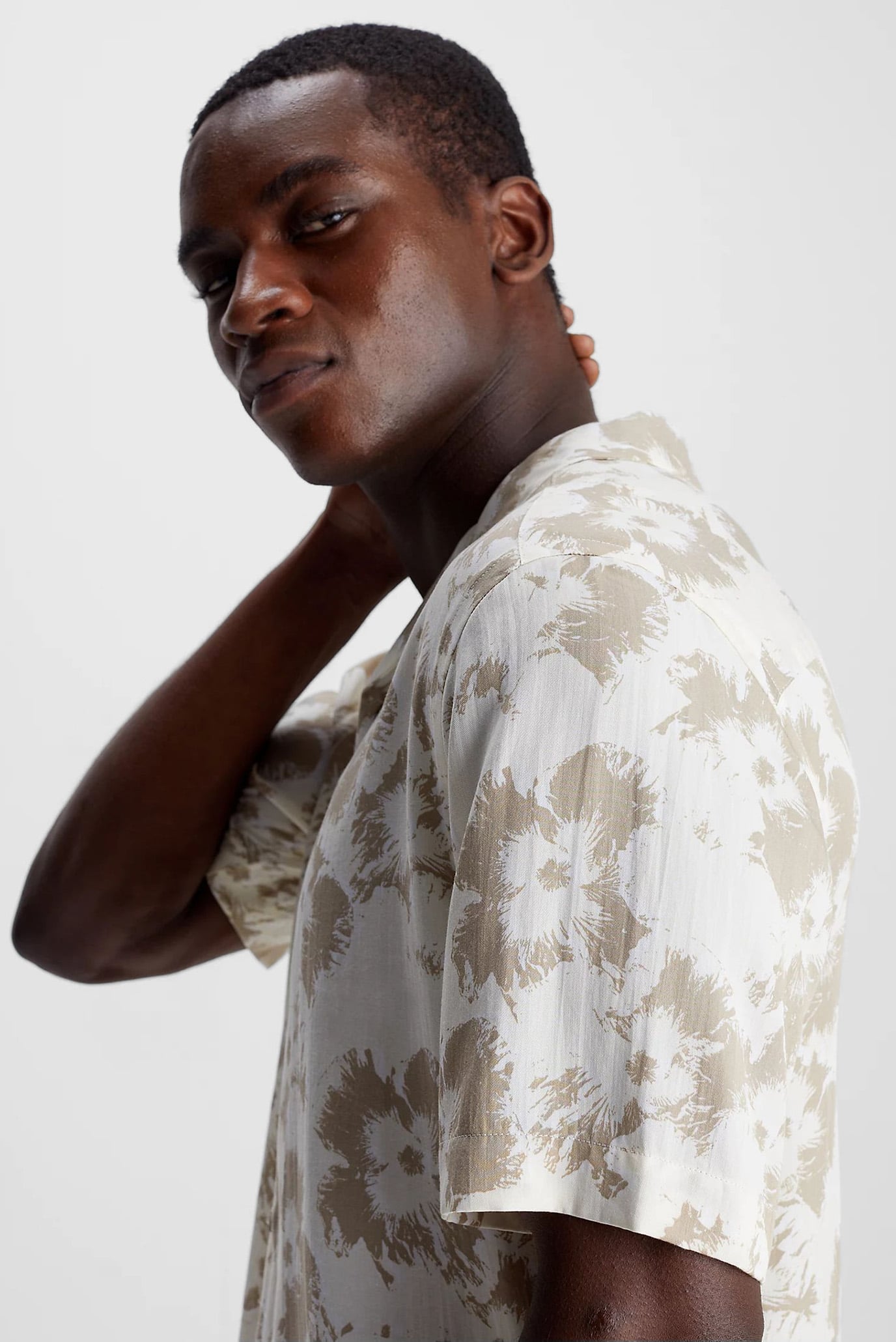 Рубашка с коротким рукавом VISCOSE FLOWER AOP S S SHIRT 4