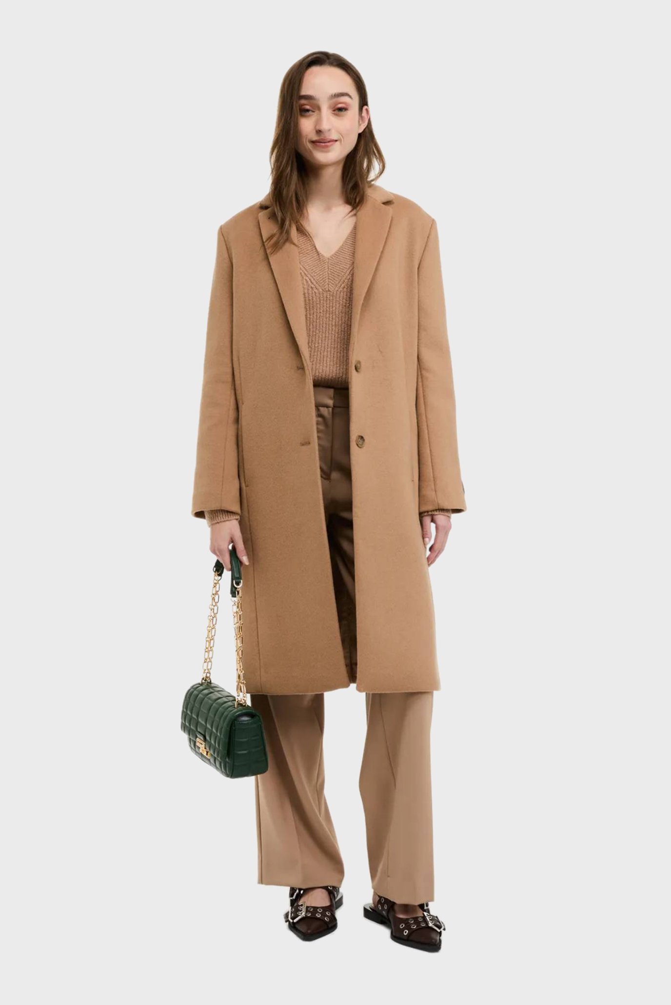 Штаны STRETCH WOOL RELAXED STRAIGHT 3