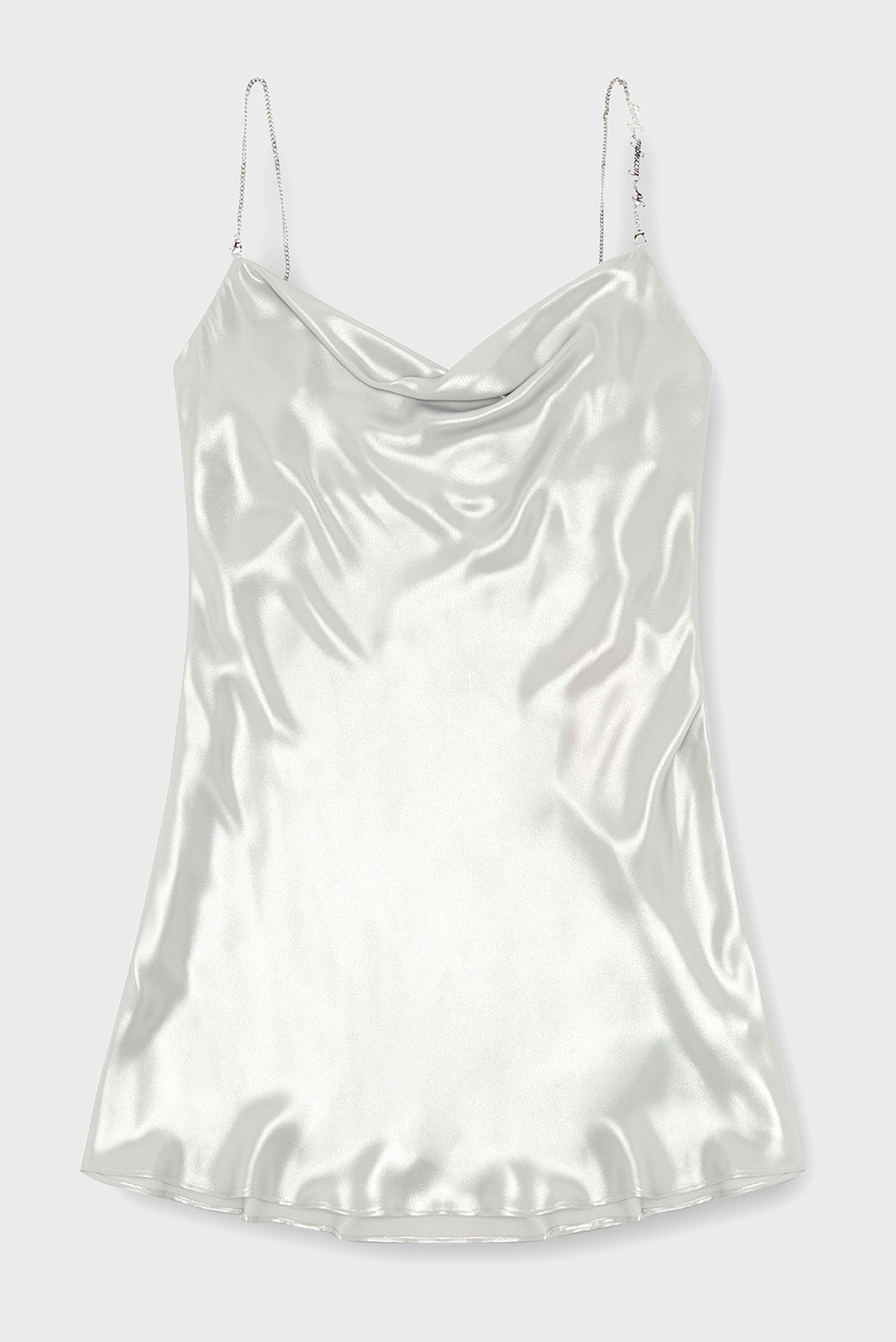 Женское серебристое платье D-MINTY 4