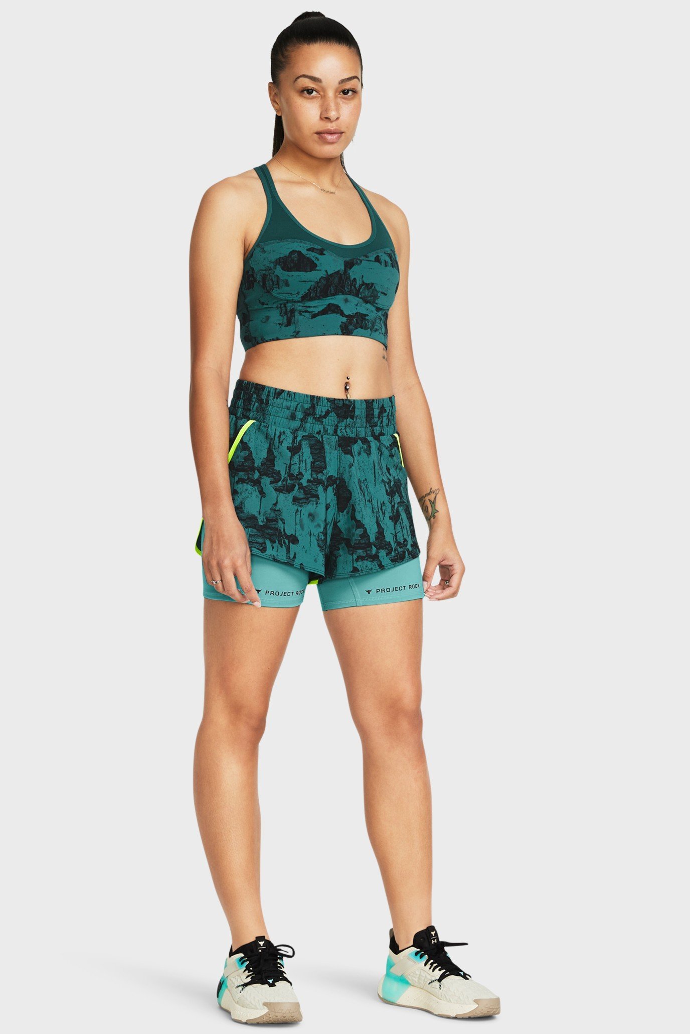 Женские бирюзовые шорты Pjt Rck Flex St Pt 2