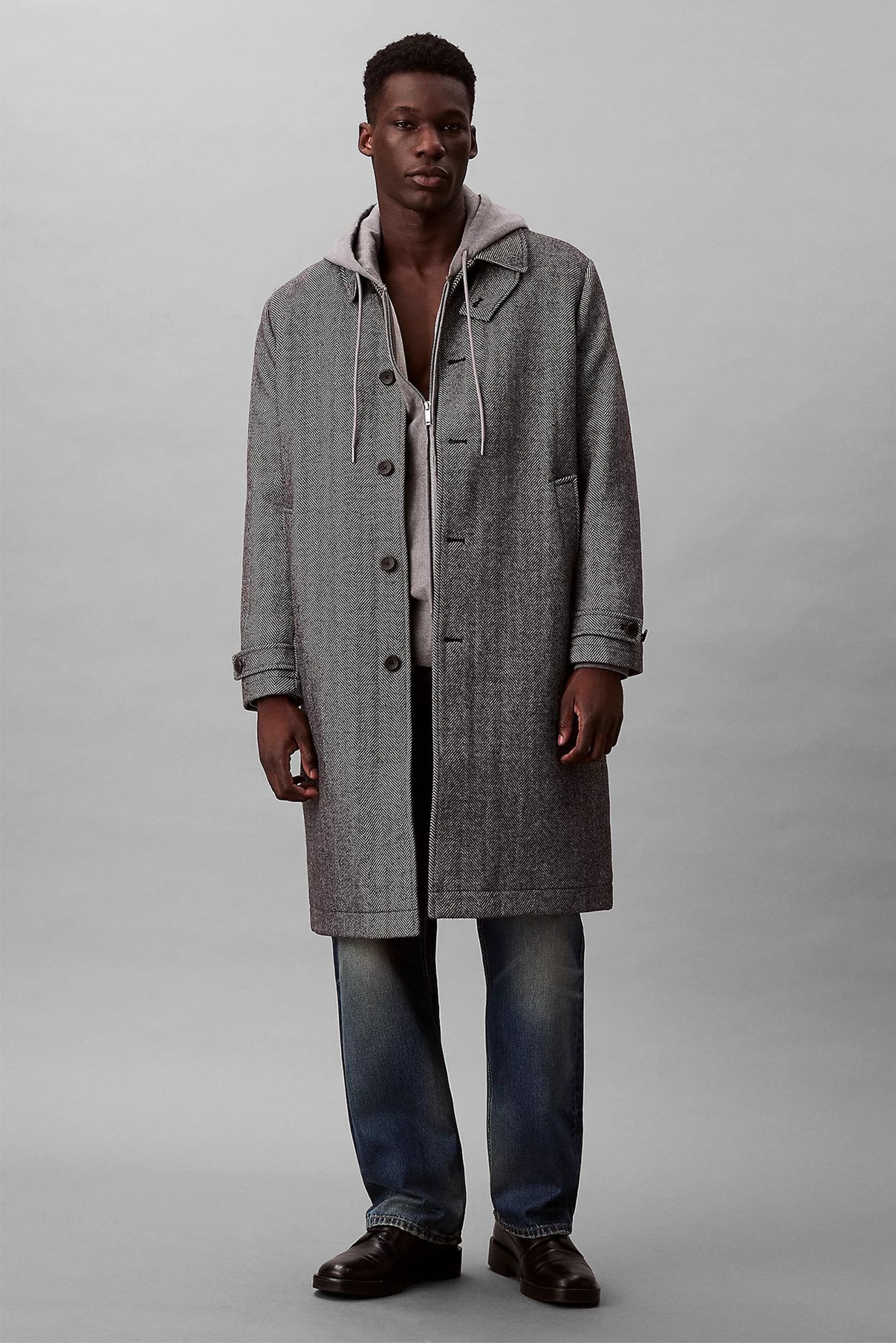 Пальто LS TECH WOOL BLEND TOPCOAT 1