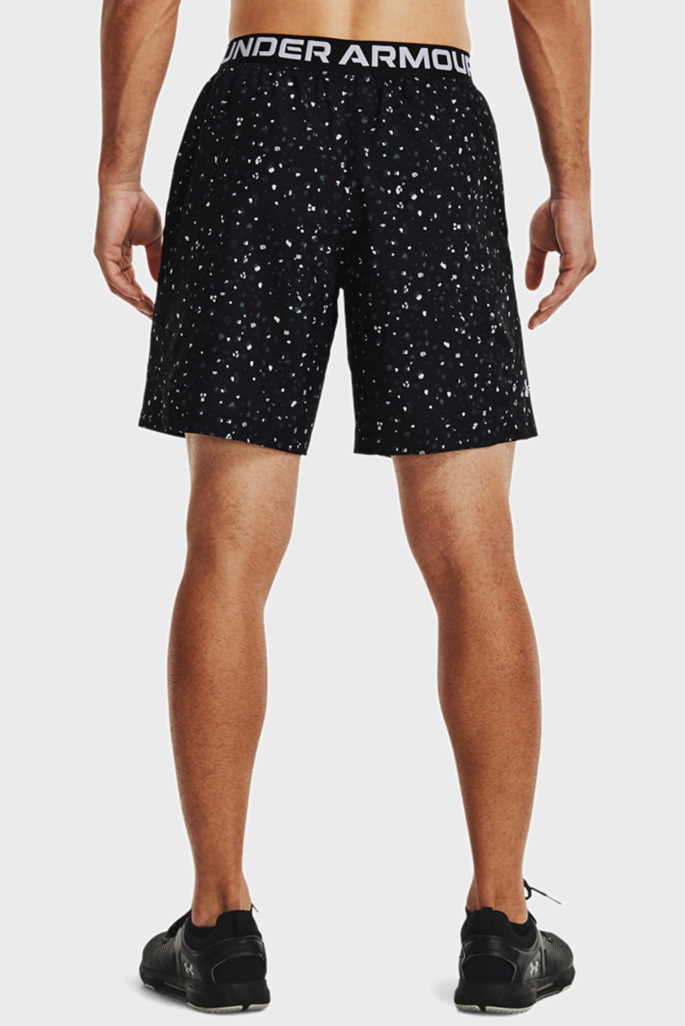Мужские черные шорты UA Woven Adapt Shorts 3