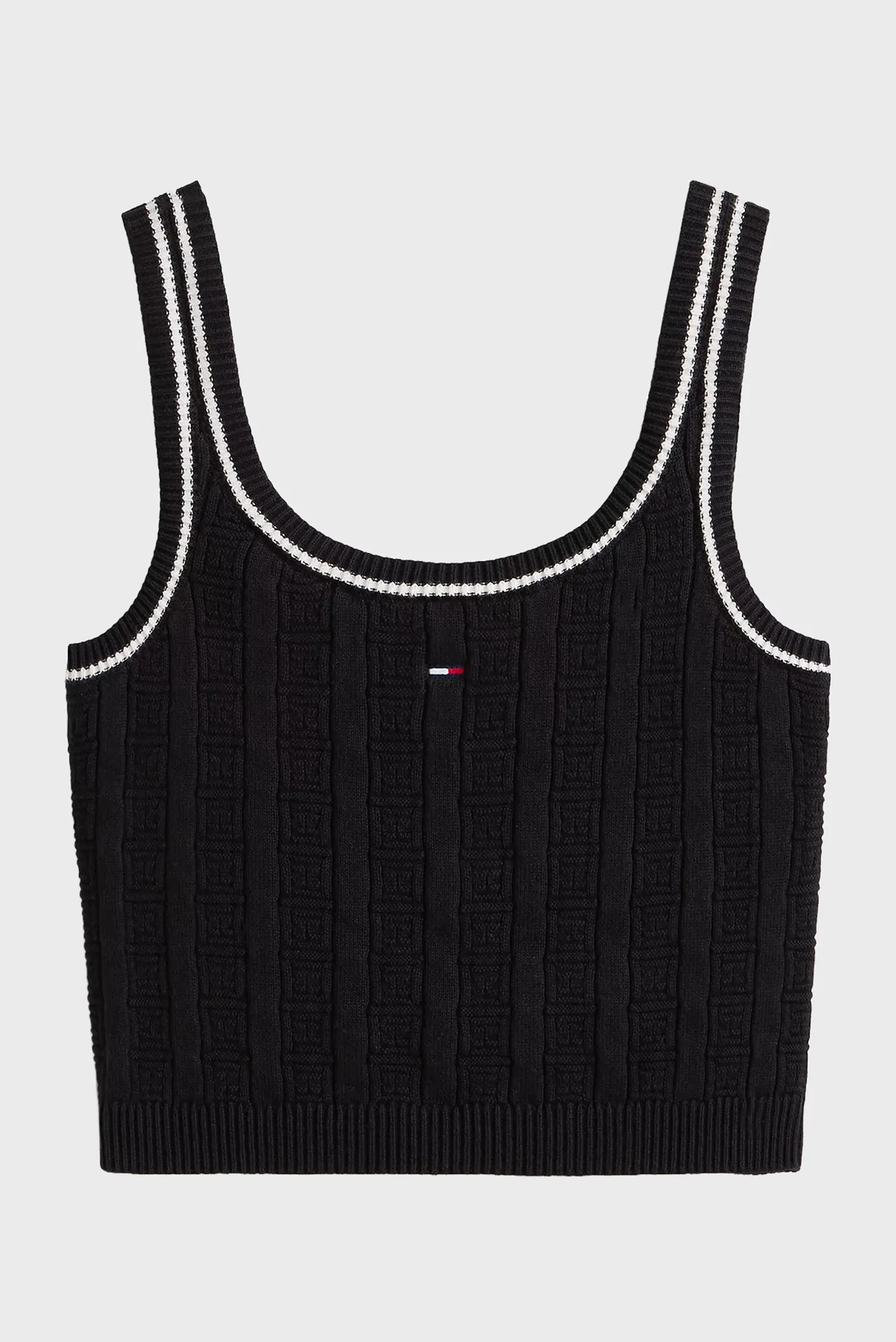 Топ TJW FLAG CABLE CROPPED TANK 5