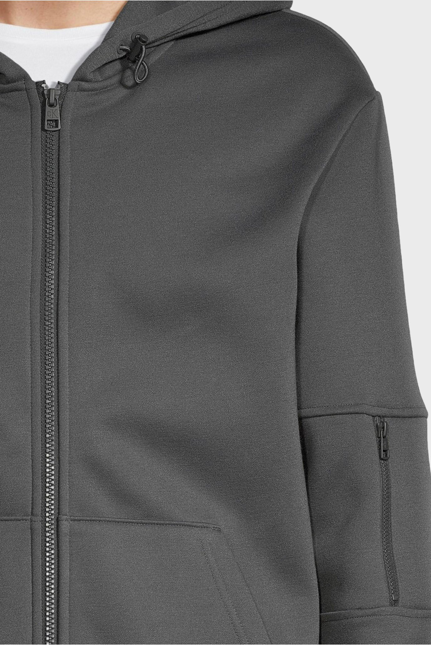 Реглан WOVEN TAB ZIP THROUGH HOODIE 5