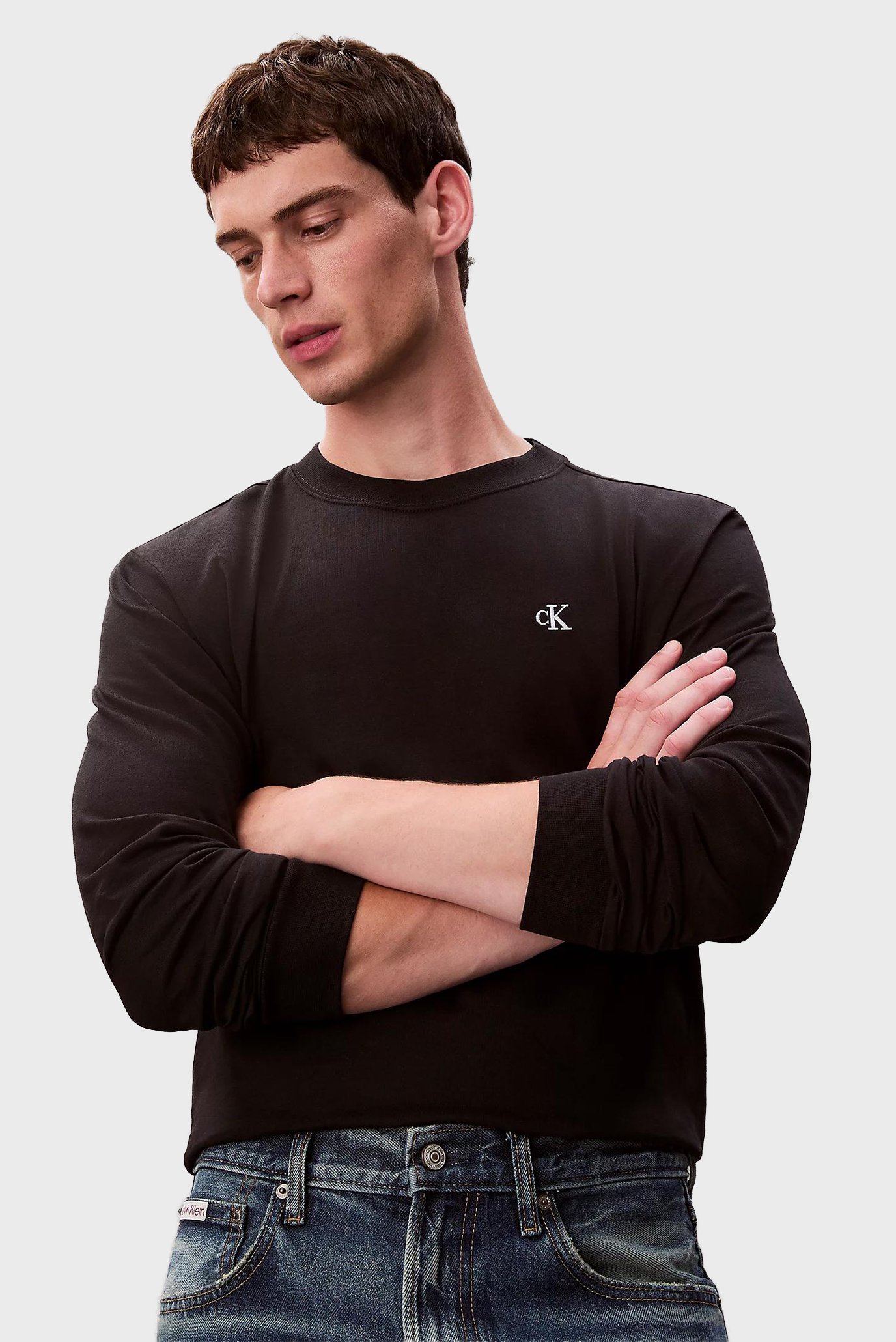 Лонгслив LS EASY MONOGRAM TEECalvin Klein Jeans Лонгслив LS EASY MONOGRAM TEE 4