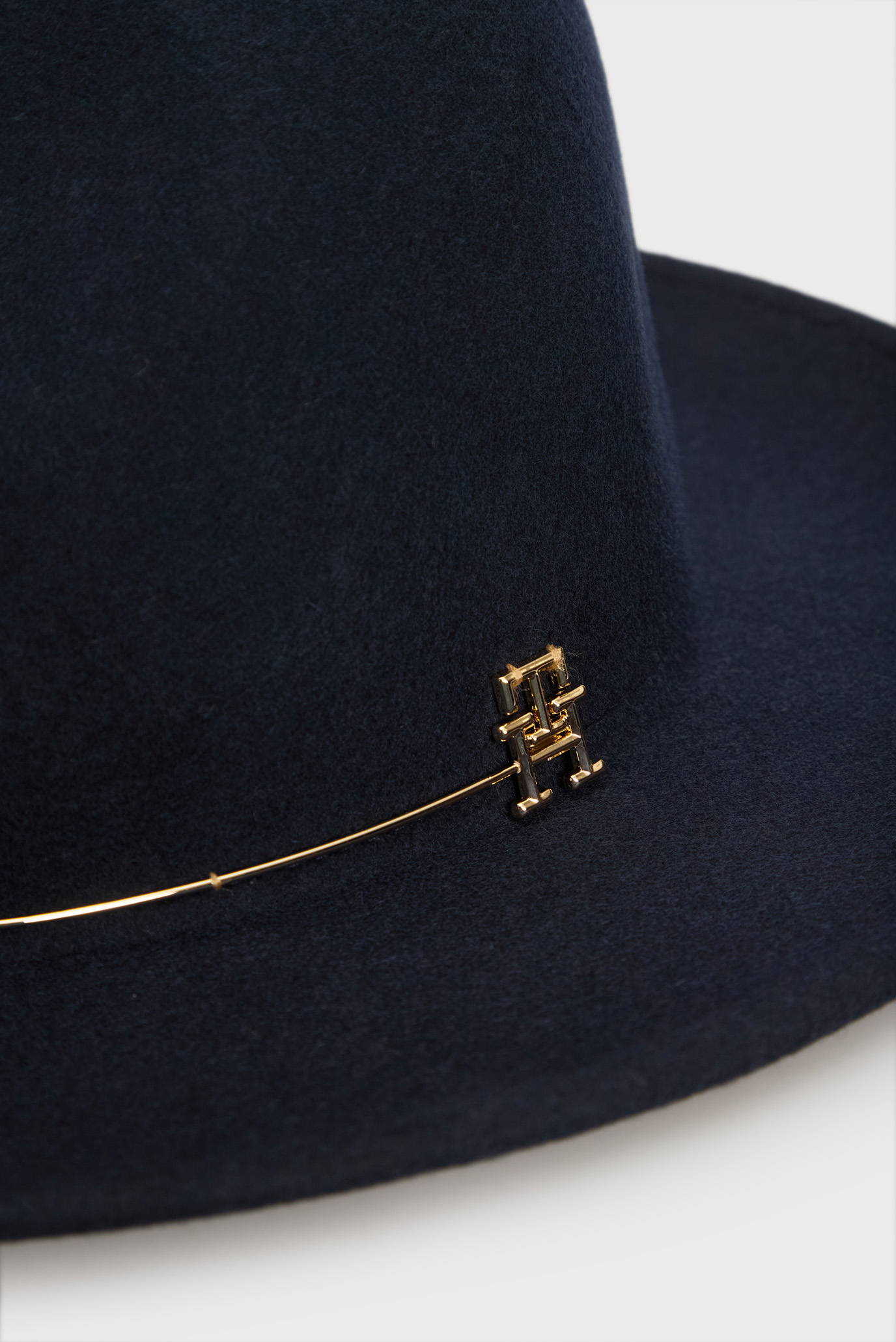 Женская темно-синяя шерстяная шляпа TH NAVAL FEDORA 4