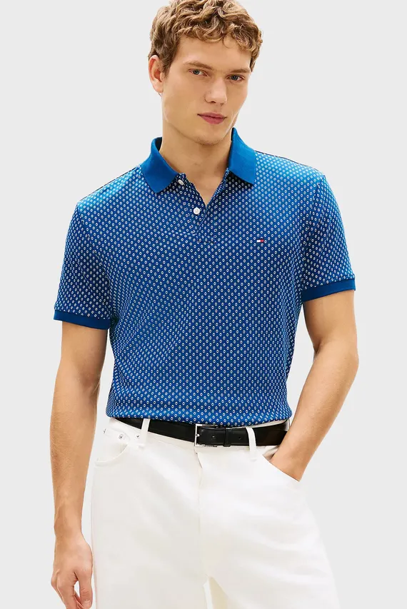 Поло AOP INTERLOCK REG POLO Tommy Hilfiger
