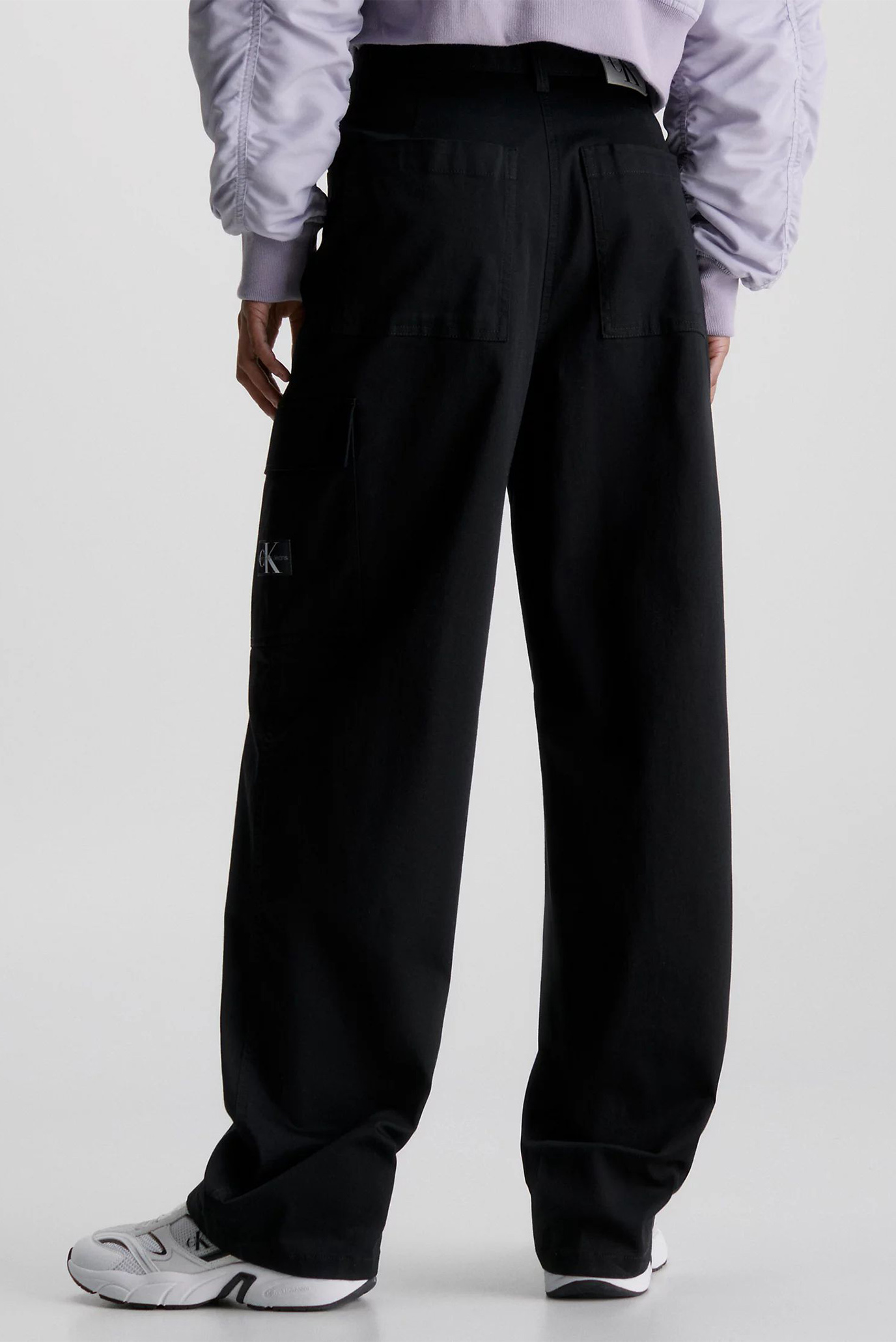 Брюки STRETCH TWILL HIGH RISE STRAIGHT Calvin Klein Jeans J20J221297 — FR  Group
