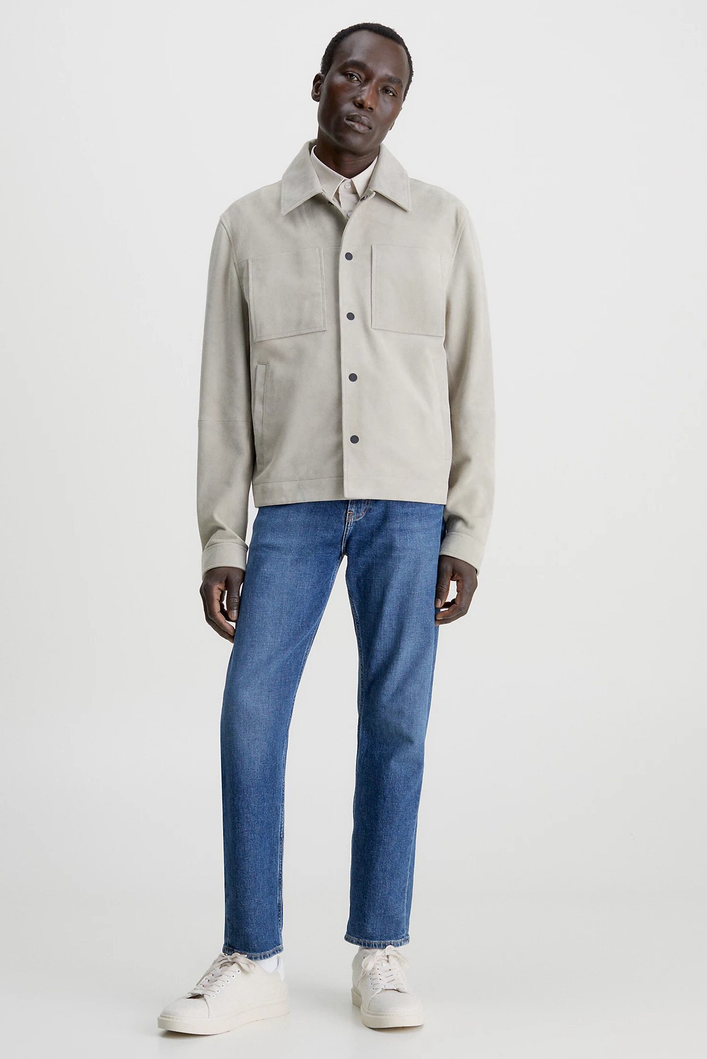 Мужские синие джинсы REGULAR CROPPED 7