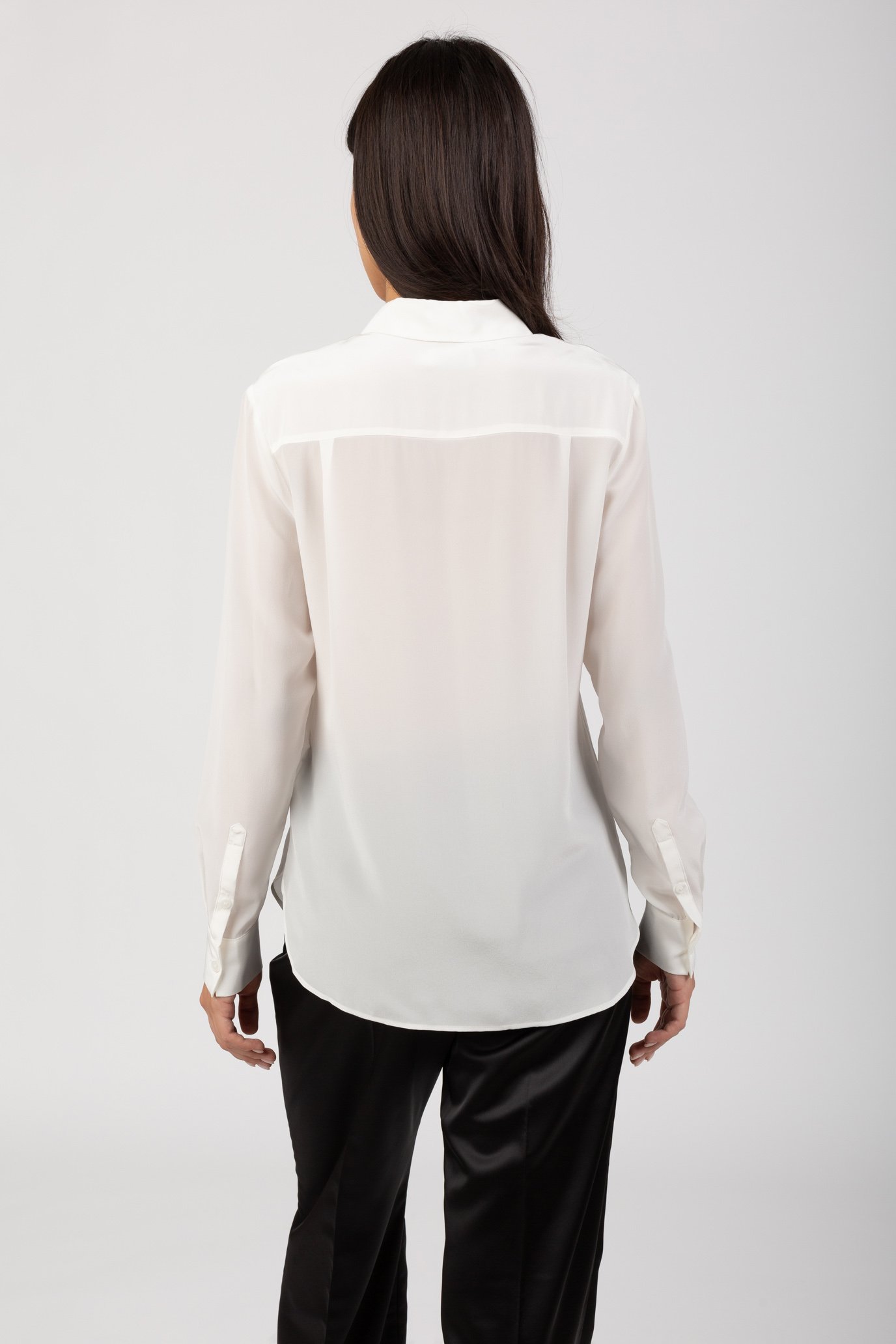 Блузка SILK POCKET BLOUSE 3